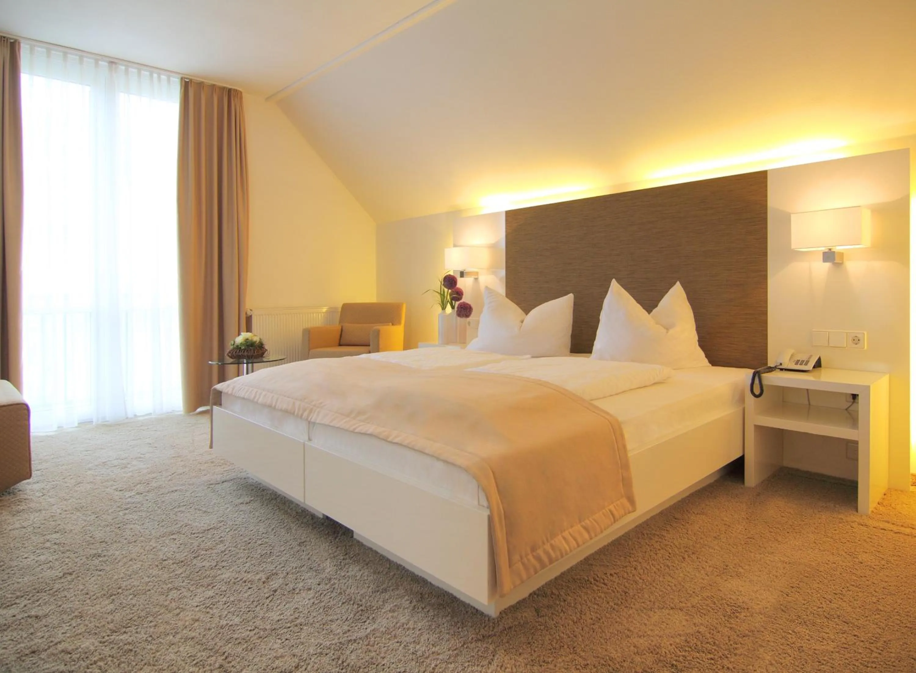 Bed in Landhotel Burg im Spreewald - Resort & Spa