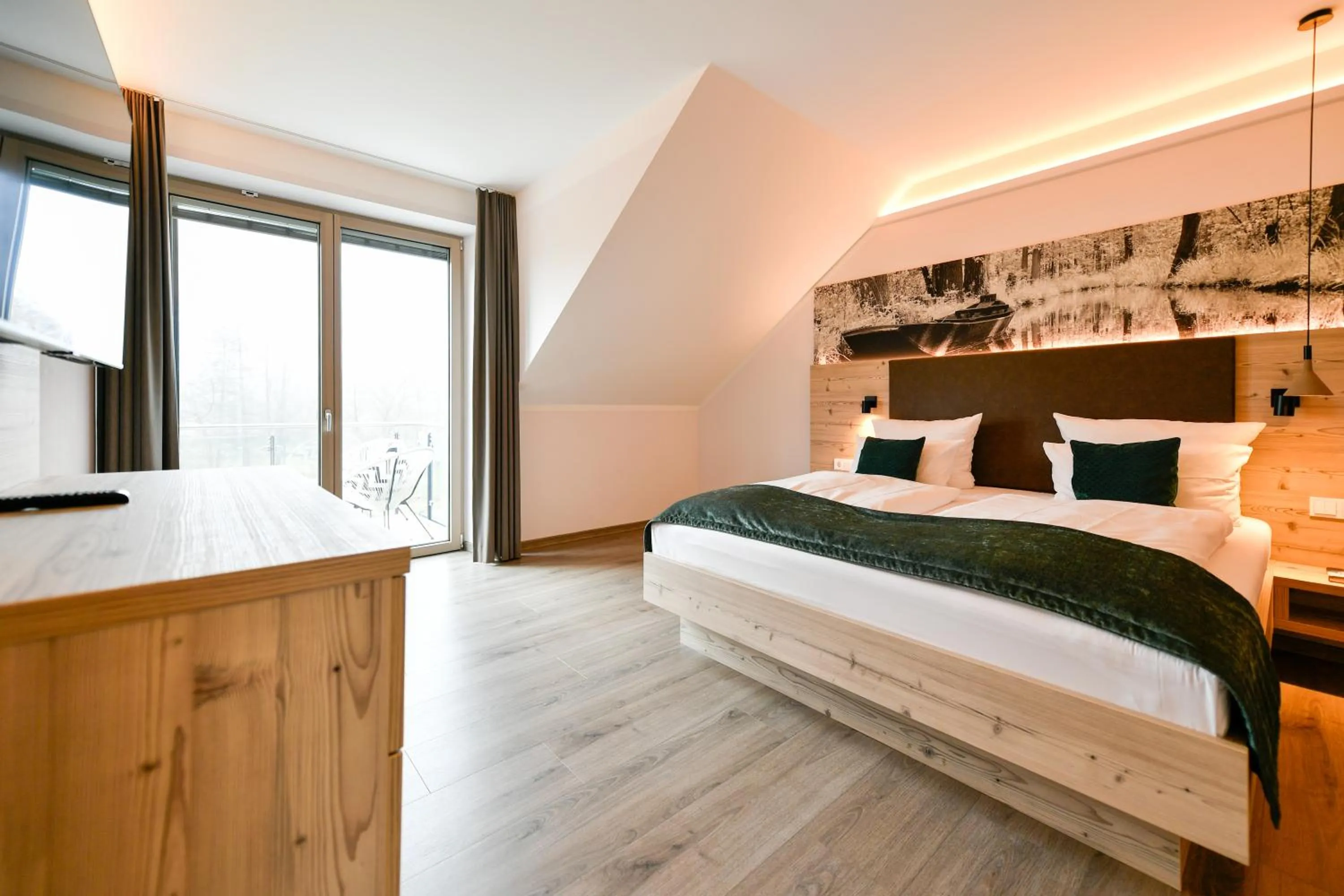 Bedroom, Bed in Landhotel Burg im Spreewald - Resort & Spa