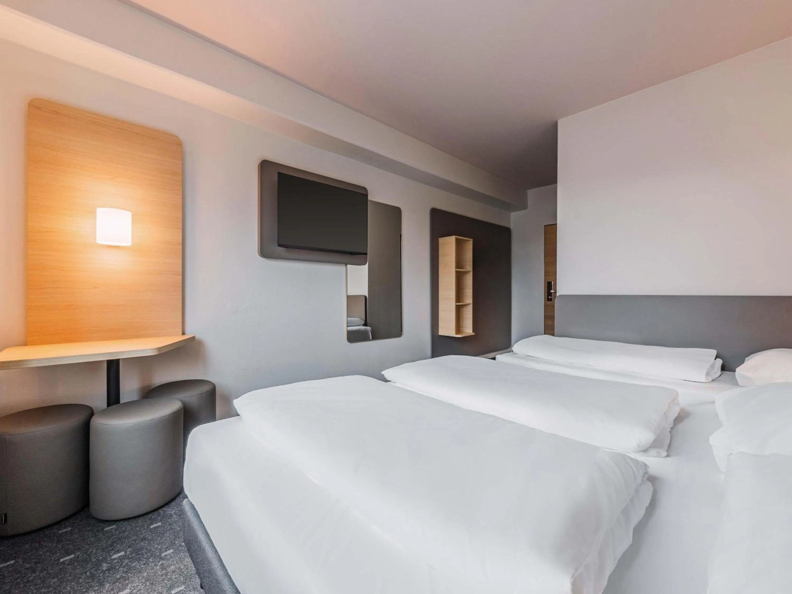 Photo of the whole room, Bed in B&B HOTEL Rastatt