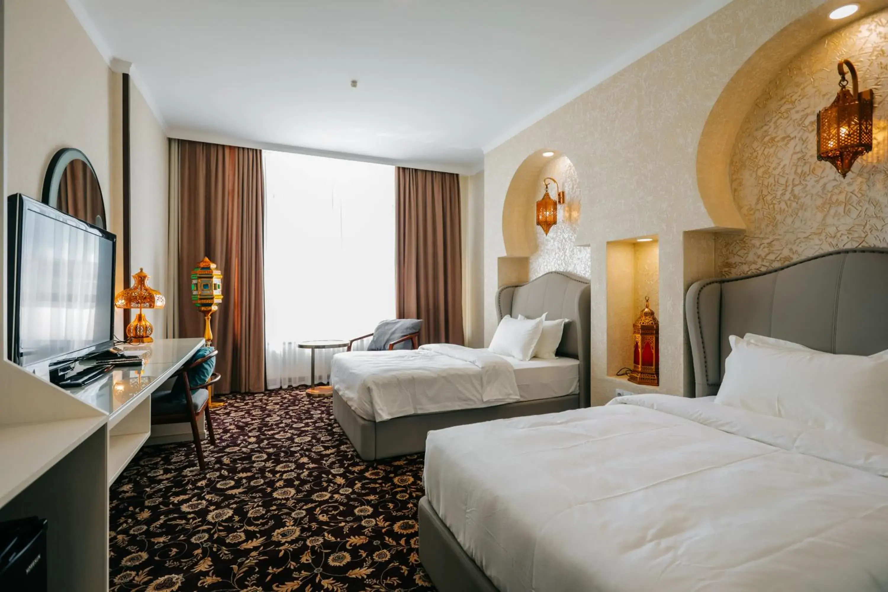 Twin Room - single occupancy in Jannat Regency Jalal-Abad Twin Room - single occupancy in Jannat Regency Jalal-Abad