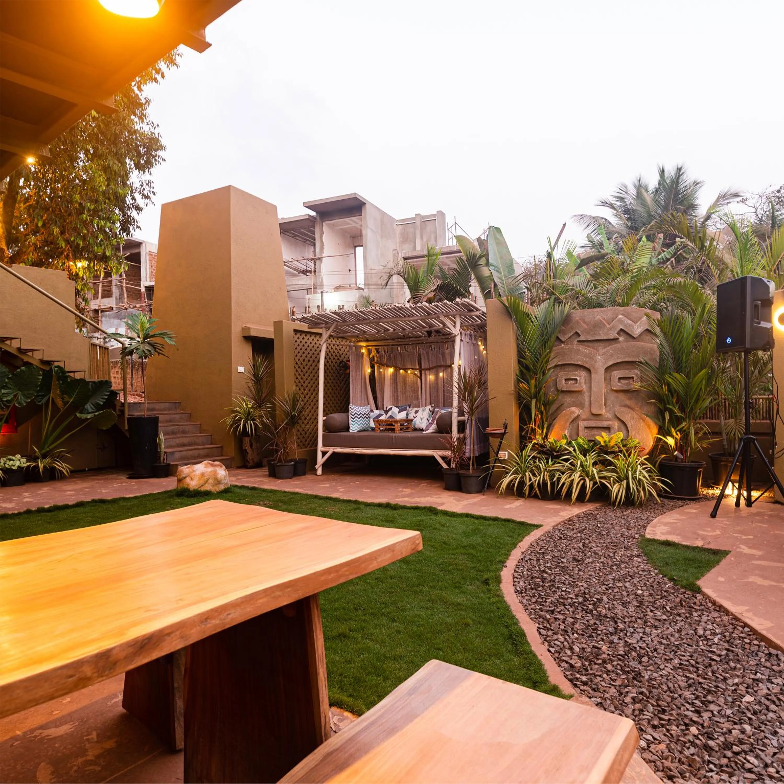 Seating area in 3102bce - A Vedic Resort