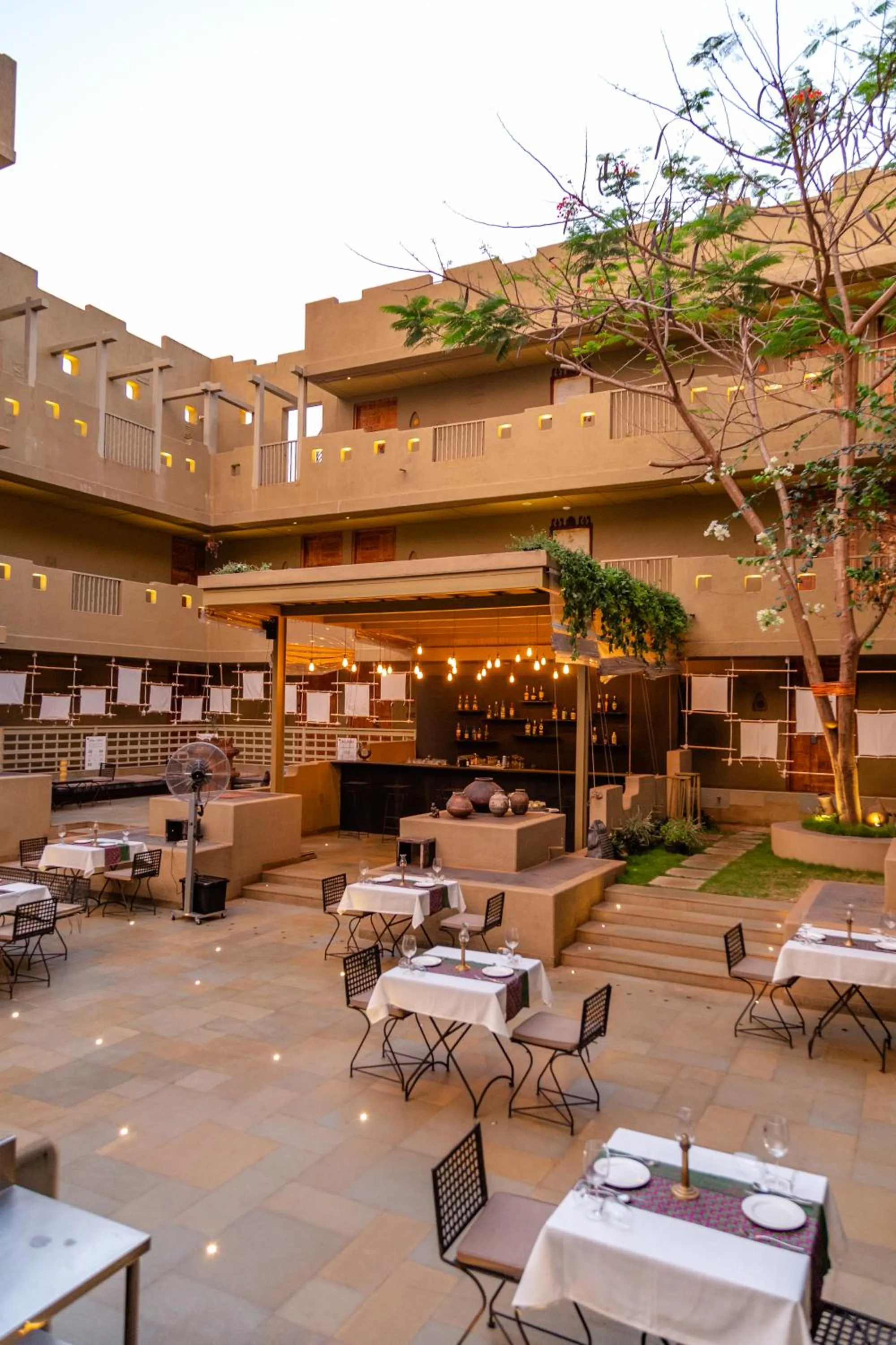 Dining area in 3102bce - A Vedic Resort