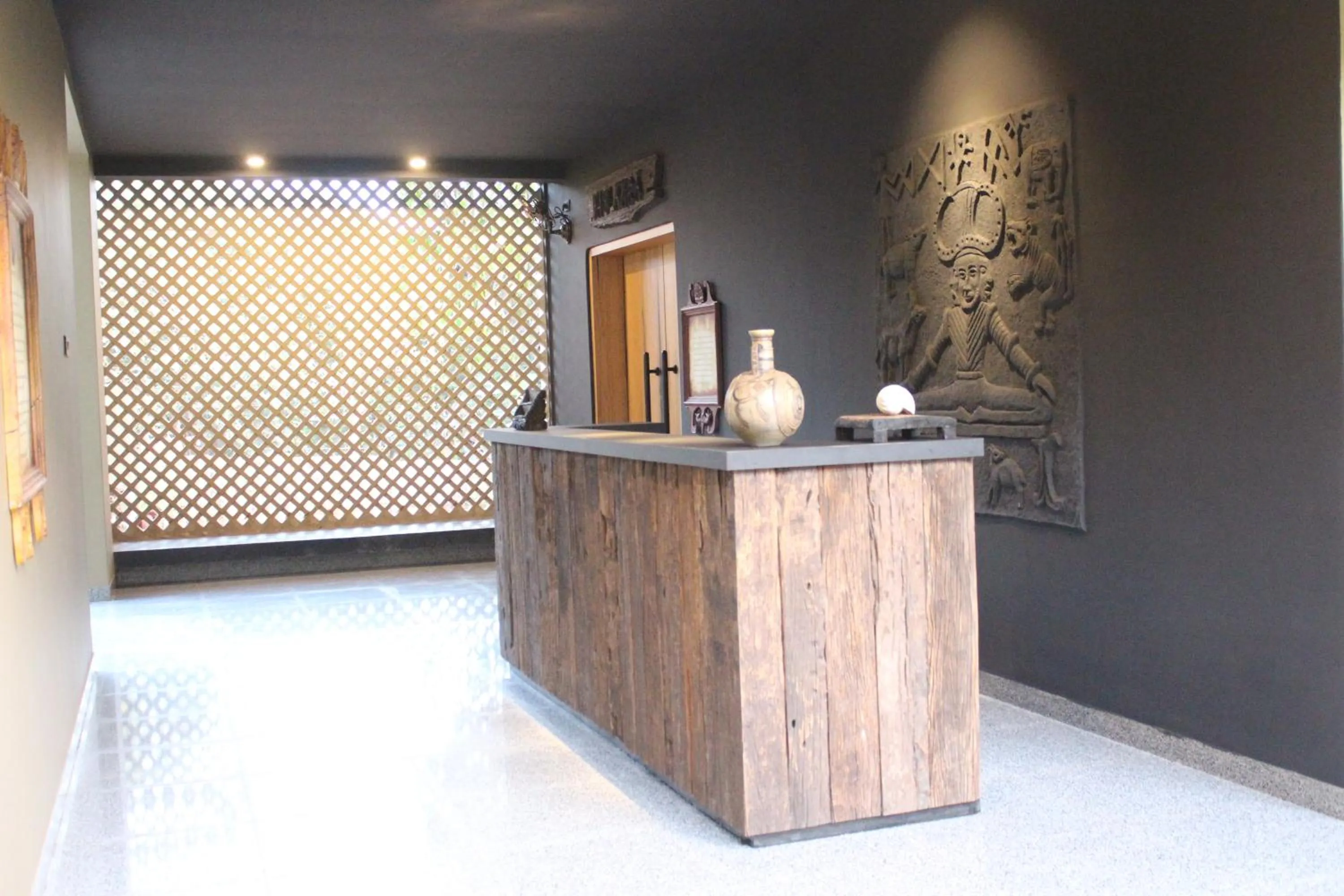 Lobby or reception in 3102bce - A Vedic Resort