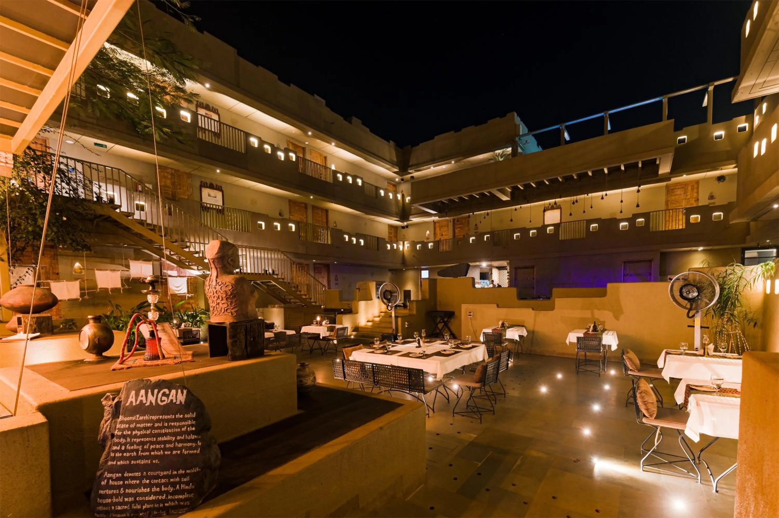 Restaurant/places to eat in 3102bce - A Vedic Resort