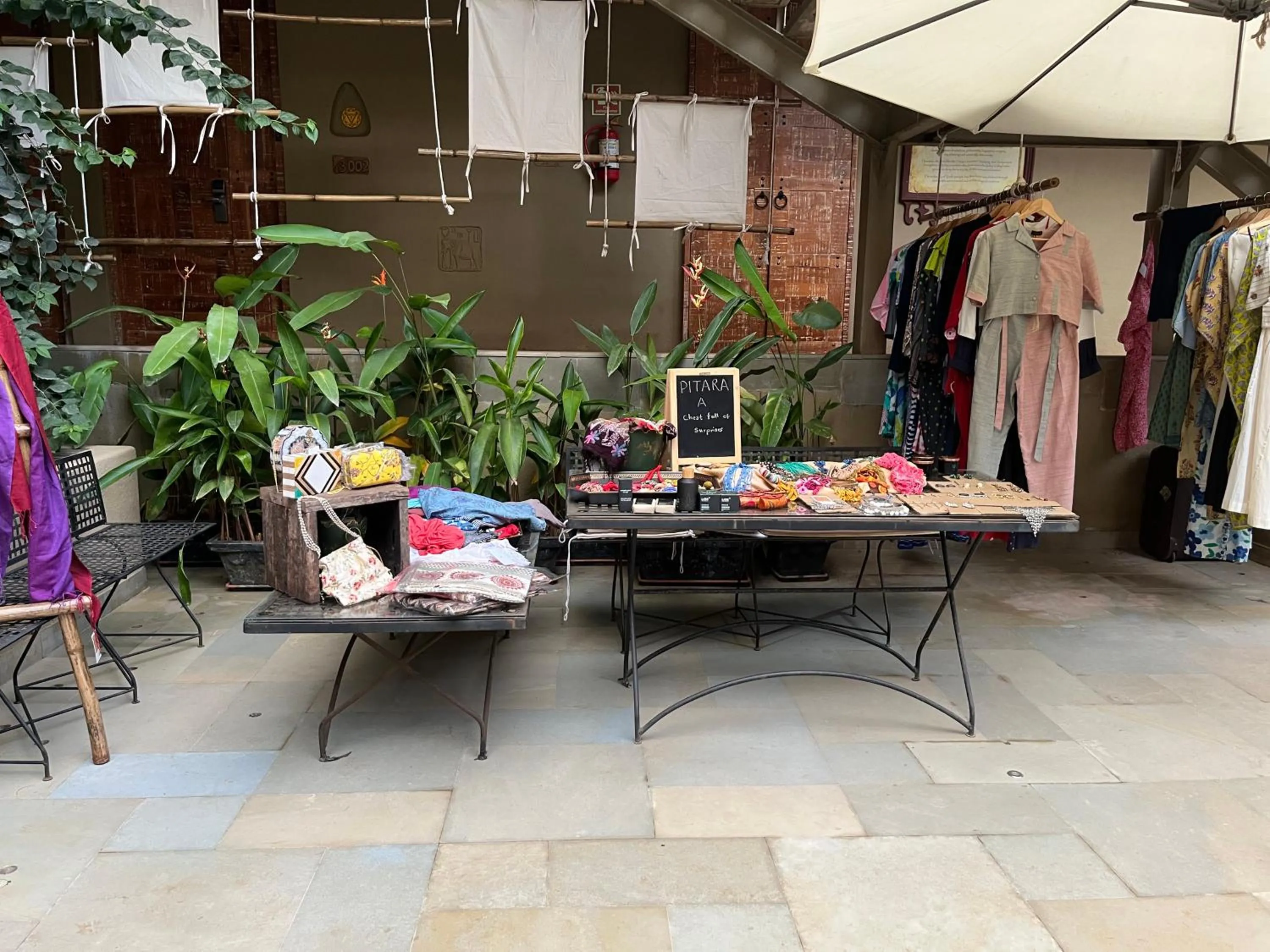 Shopping Area in 3102bce - A Vedic Resort