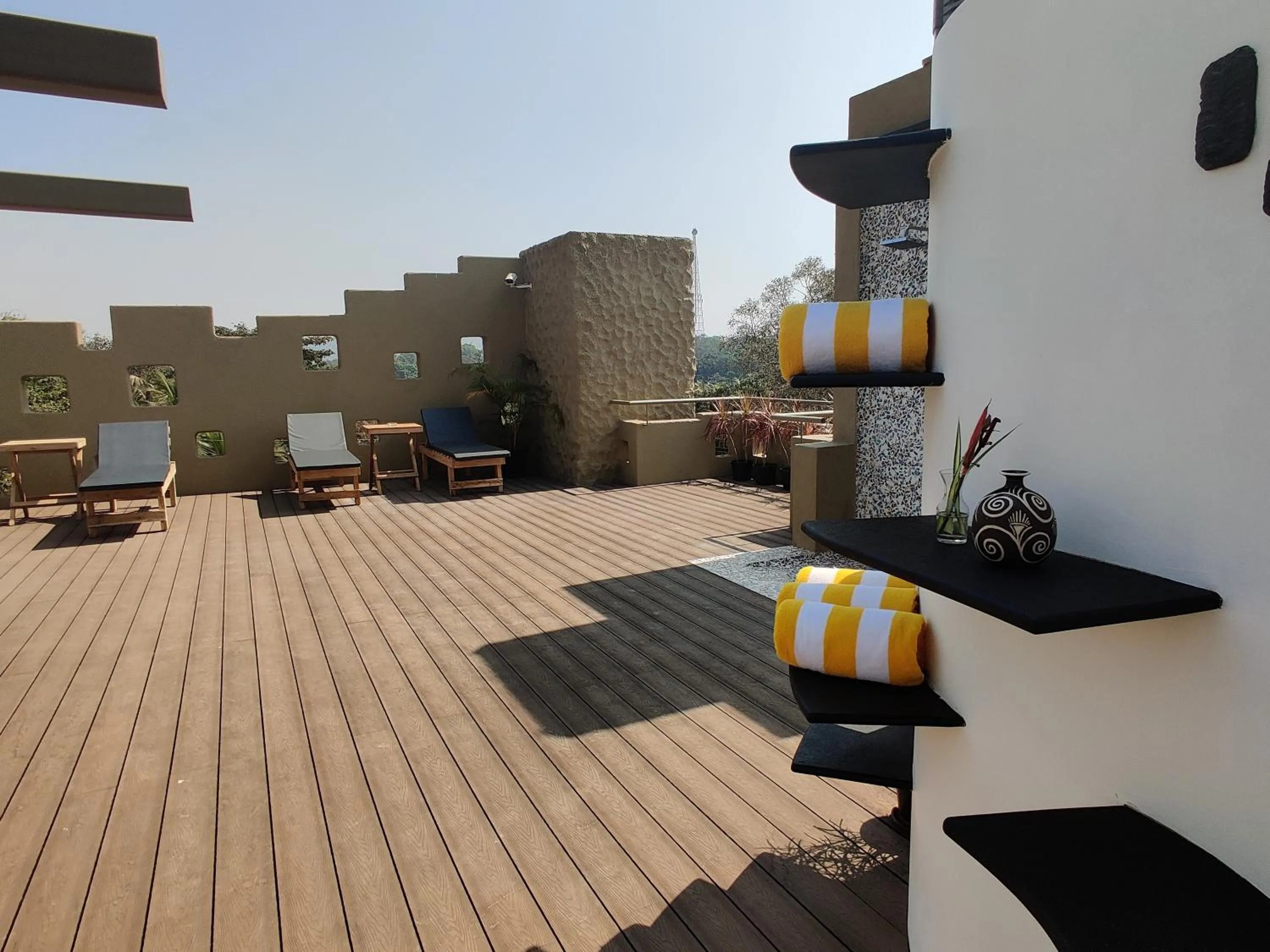 Pool view in 3102bce - A Vedic Resort