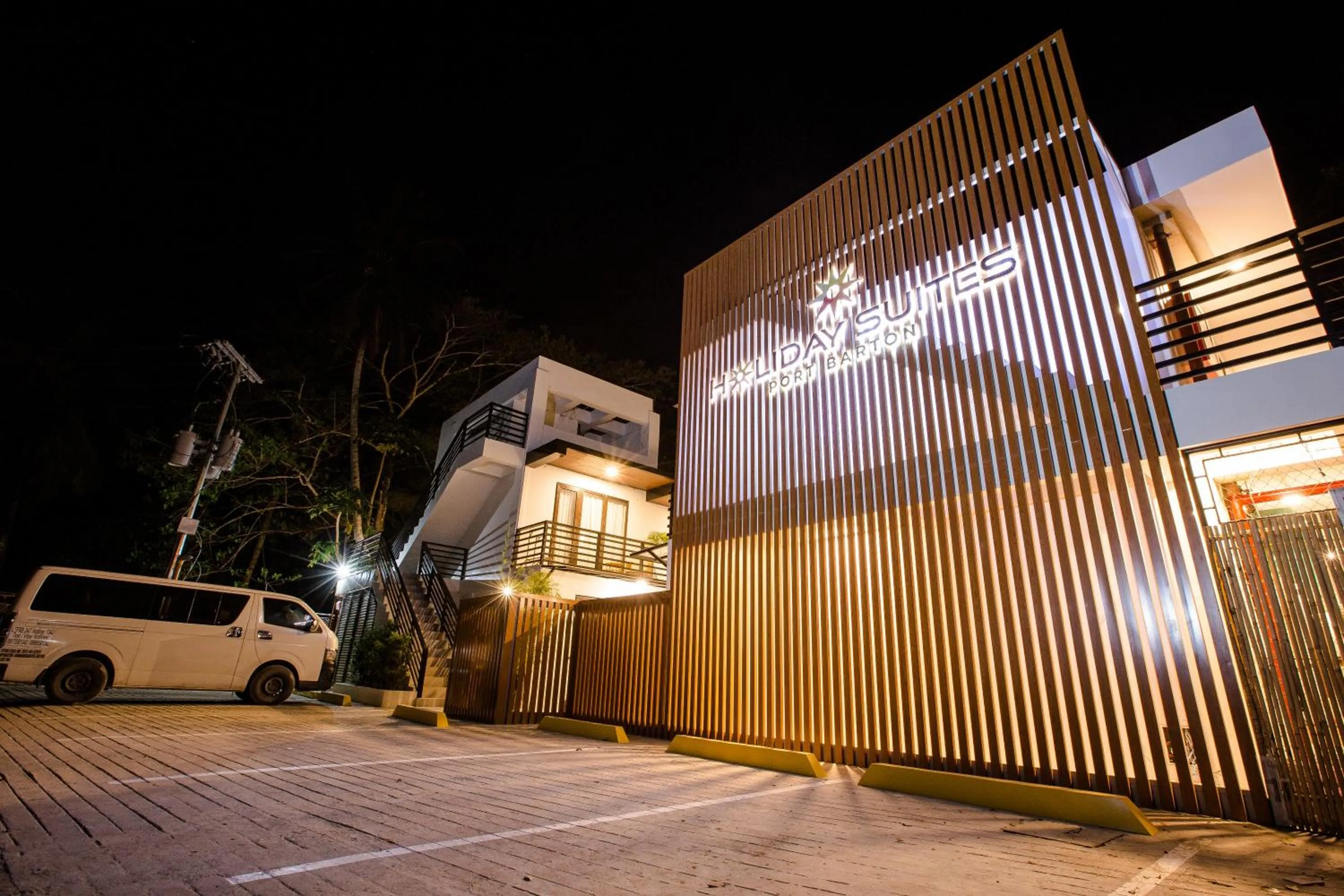 Property building in Holiday Suites Port Barton