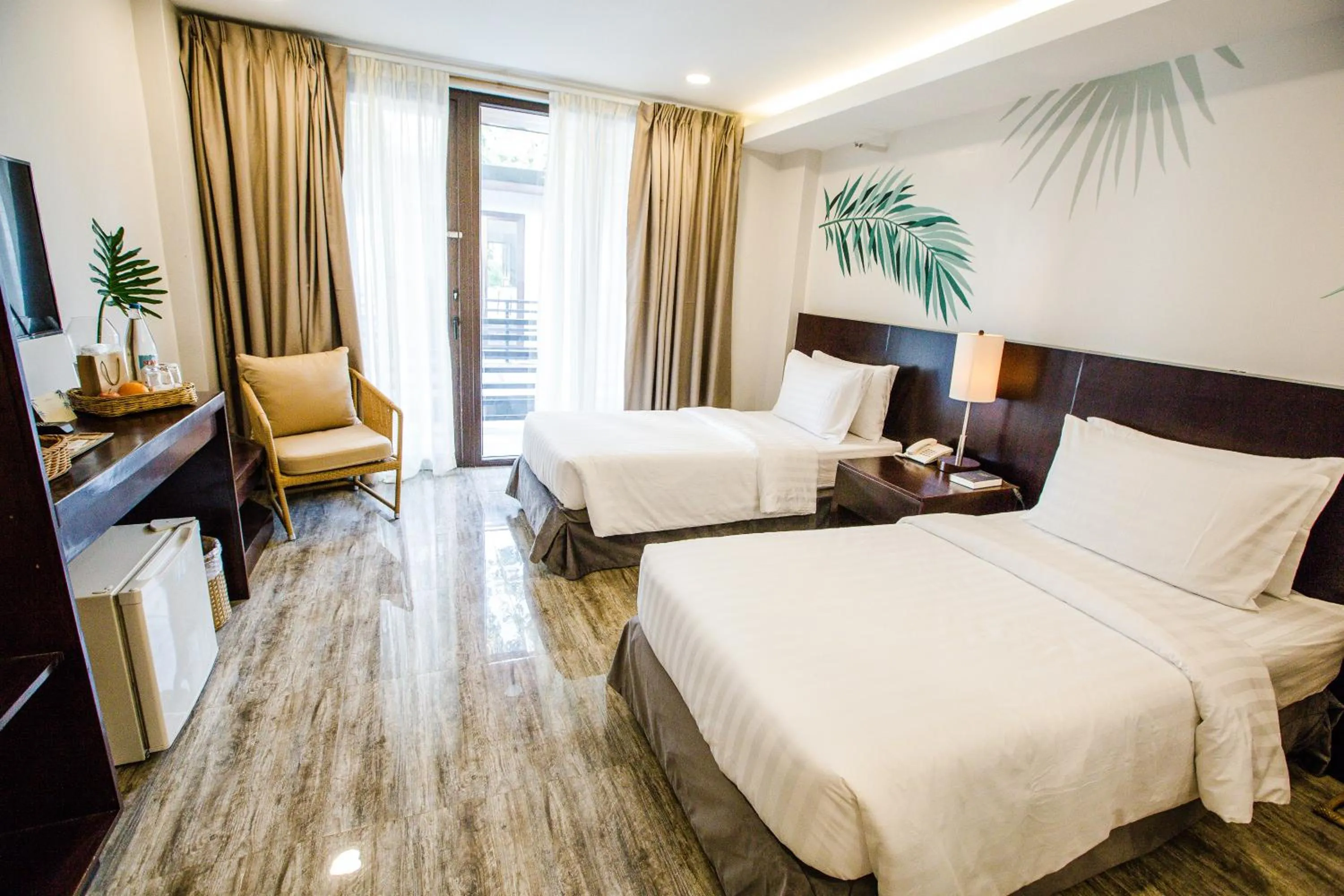 Photo of the whole room, Bed in Holiday Suites Port Barton