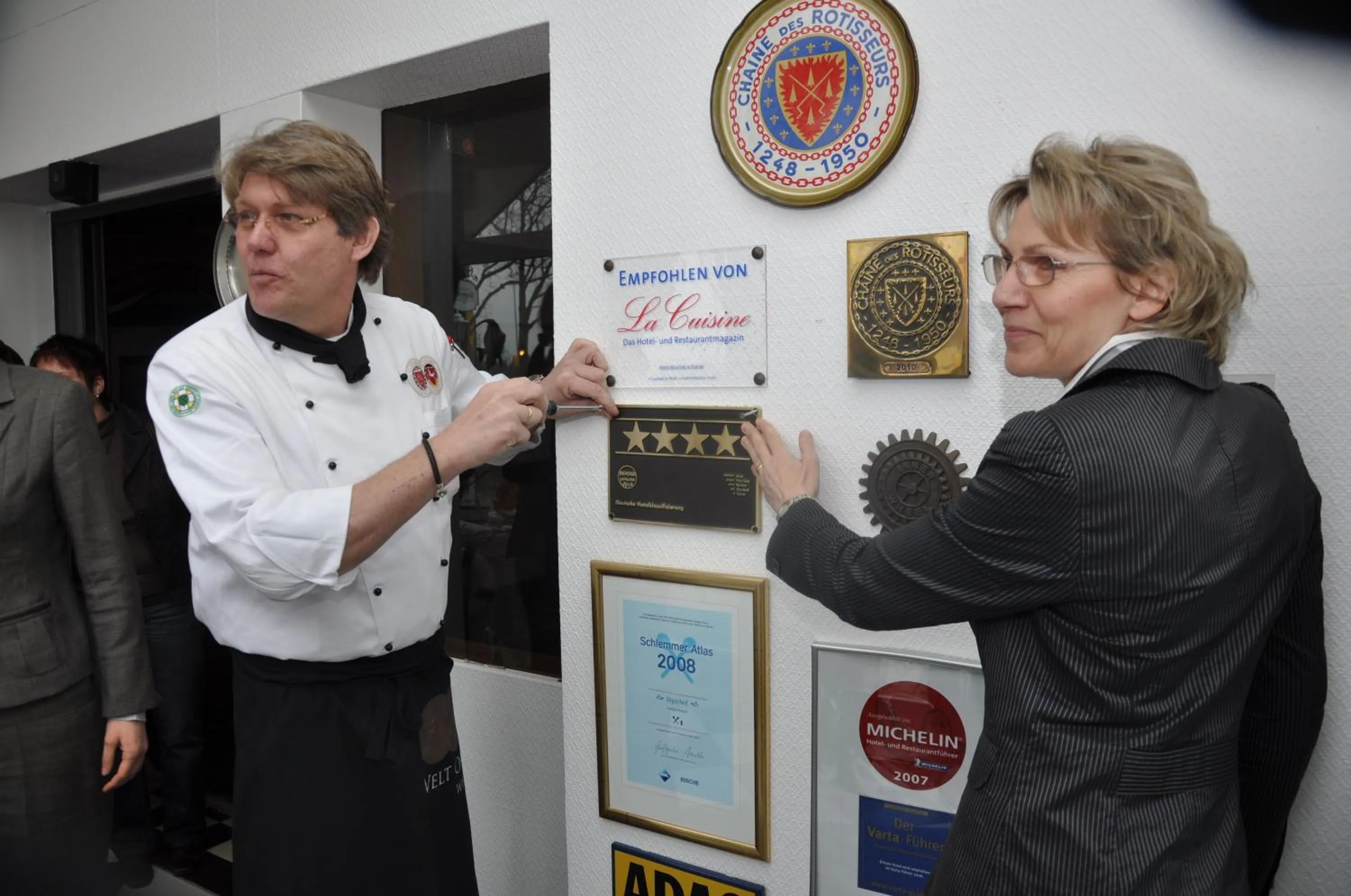 Decorative detail in Jägerhof