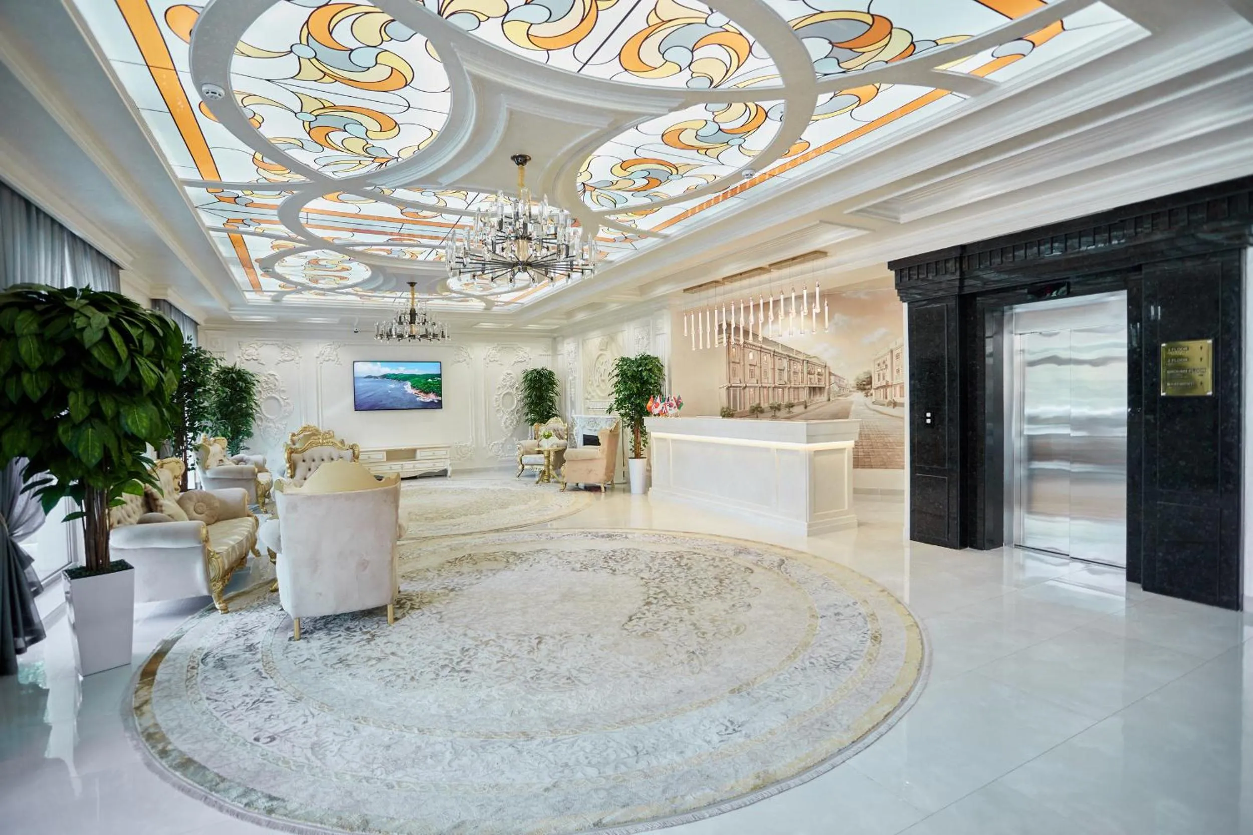 Lobby or reception in Royal Hotel Samarkand