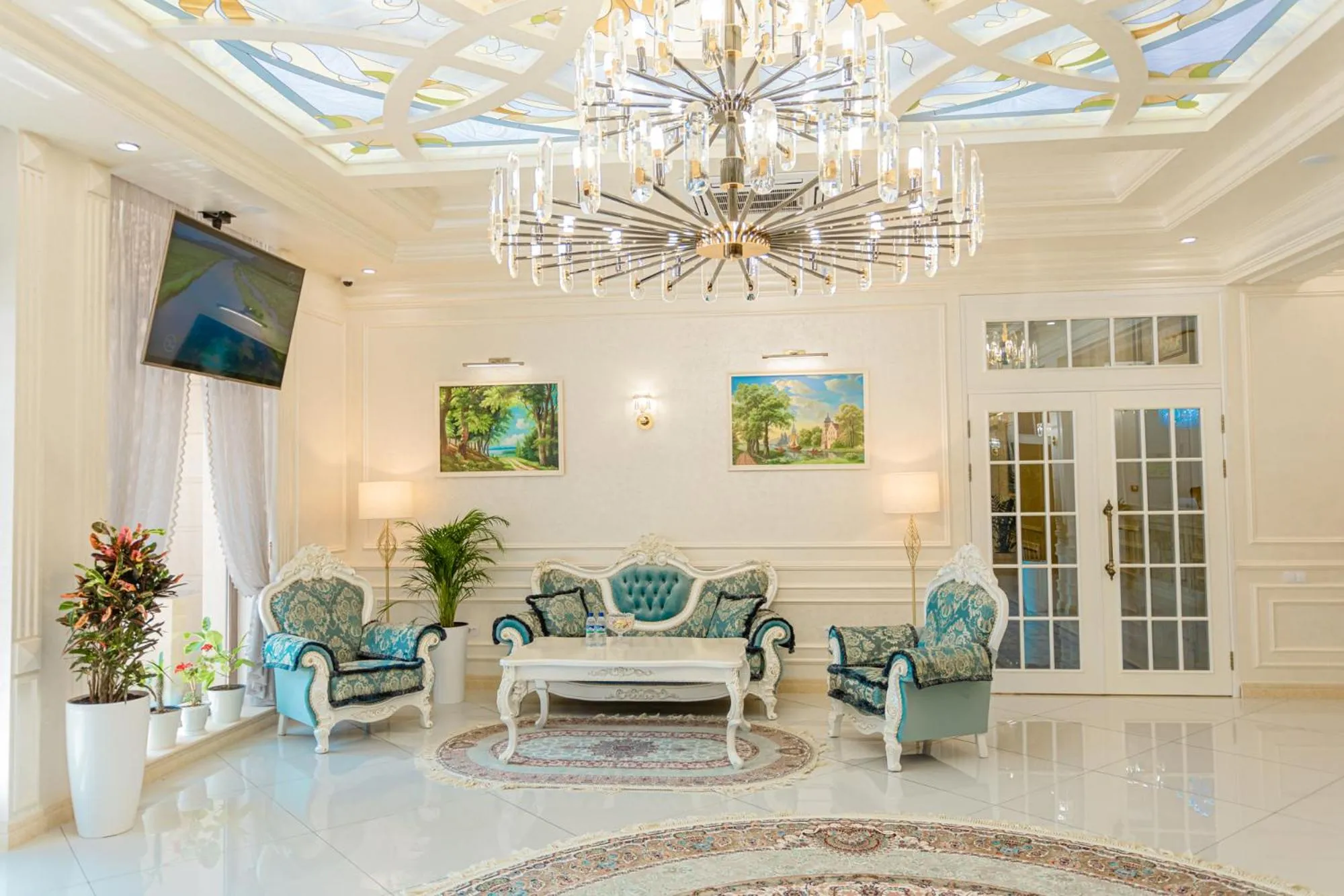 Lobby or reception in Royal Hotel Samarkand