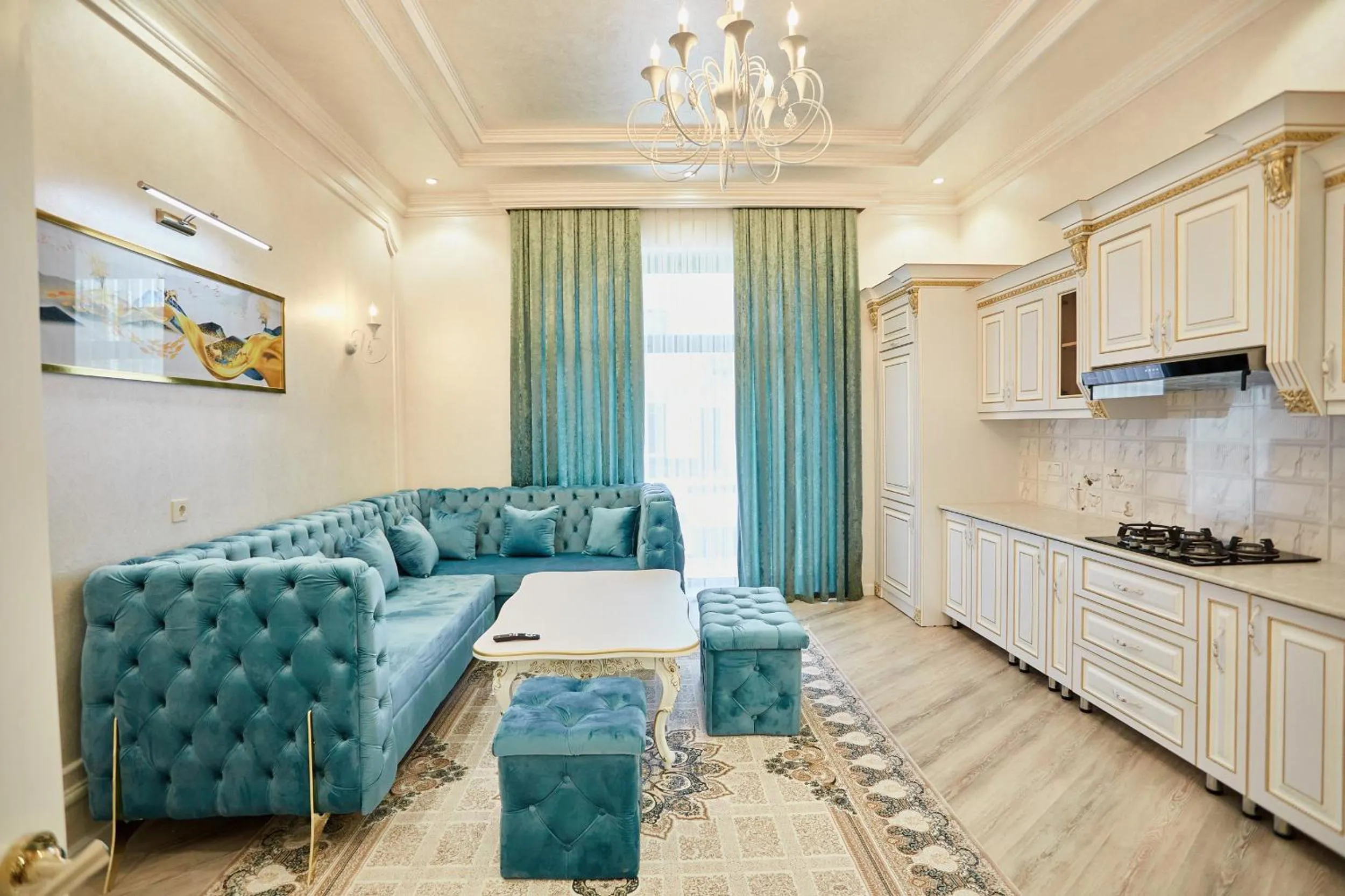 Kitchen or kitchenette in Royal Hotel Samarkand