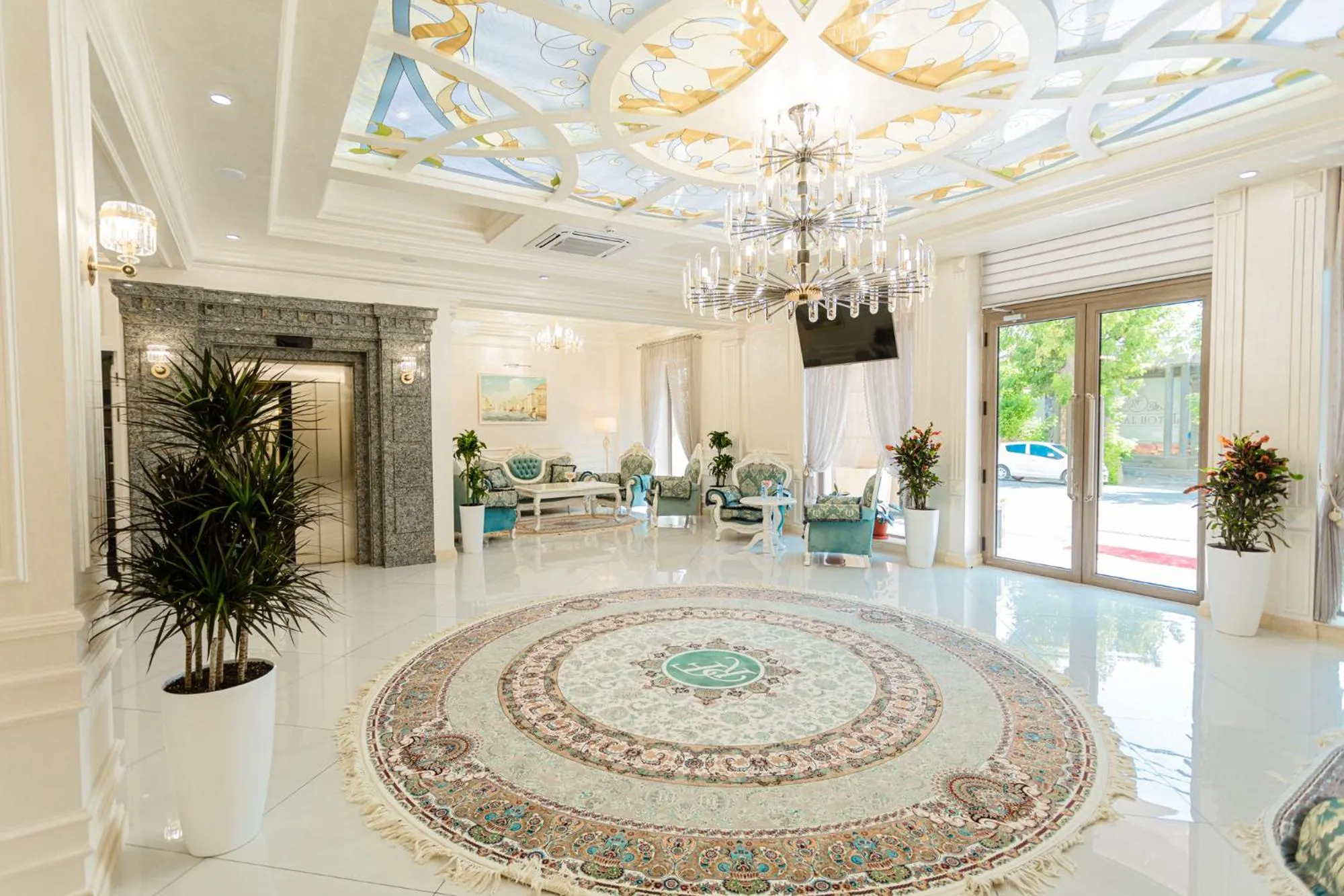 Lobby or reception in Royal Hotel Samarkand