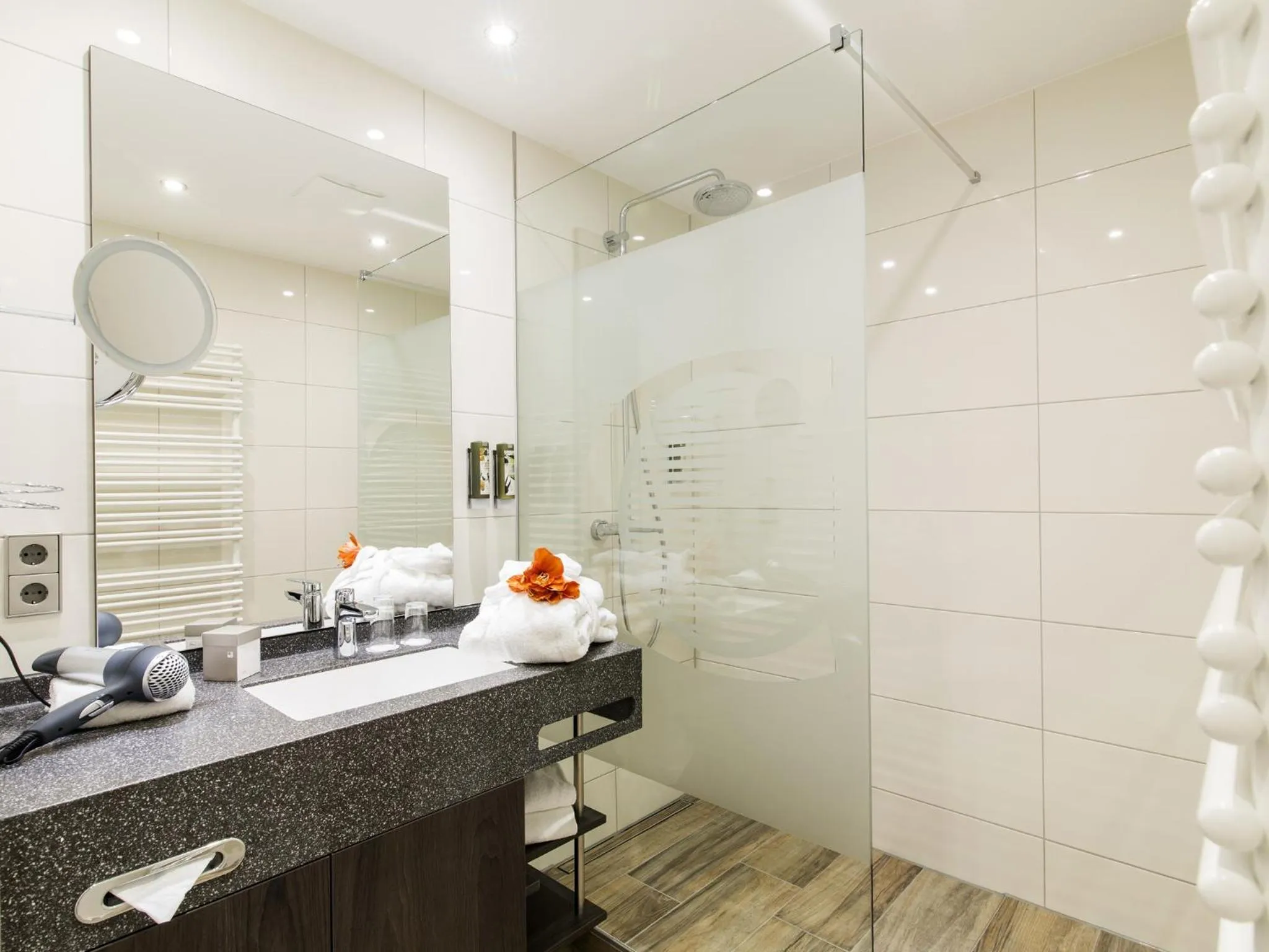 Shower in Concorde Hotel am Leineschloss