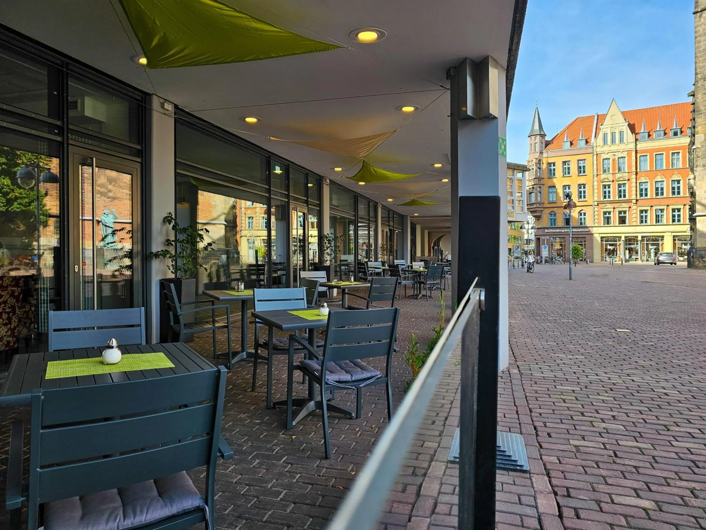 Balcony/Terrace in Concorde Hotel am Leineschloss