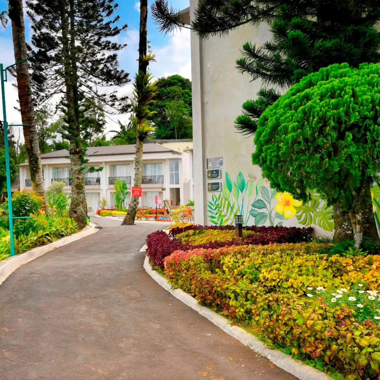 Property building in The Balcone Suites & Resort