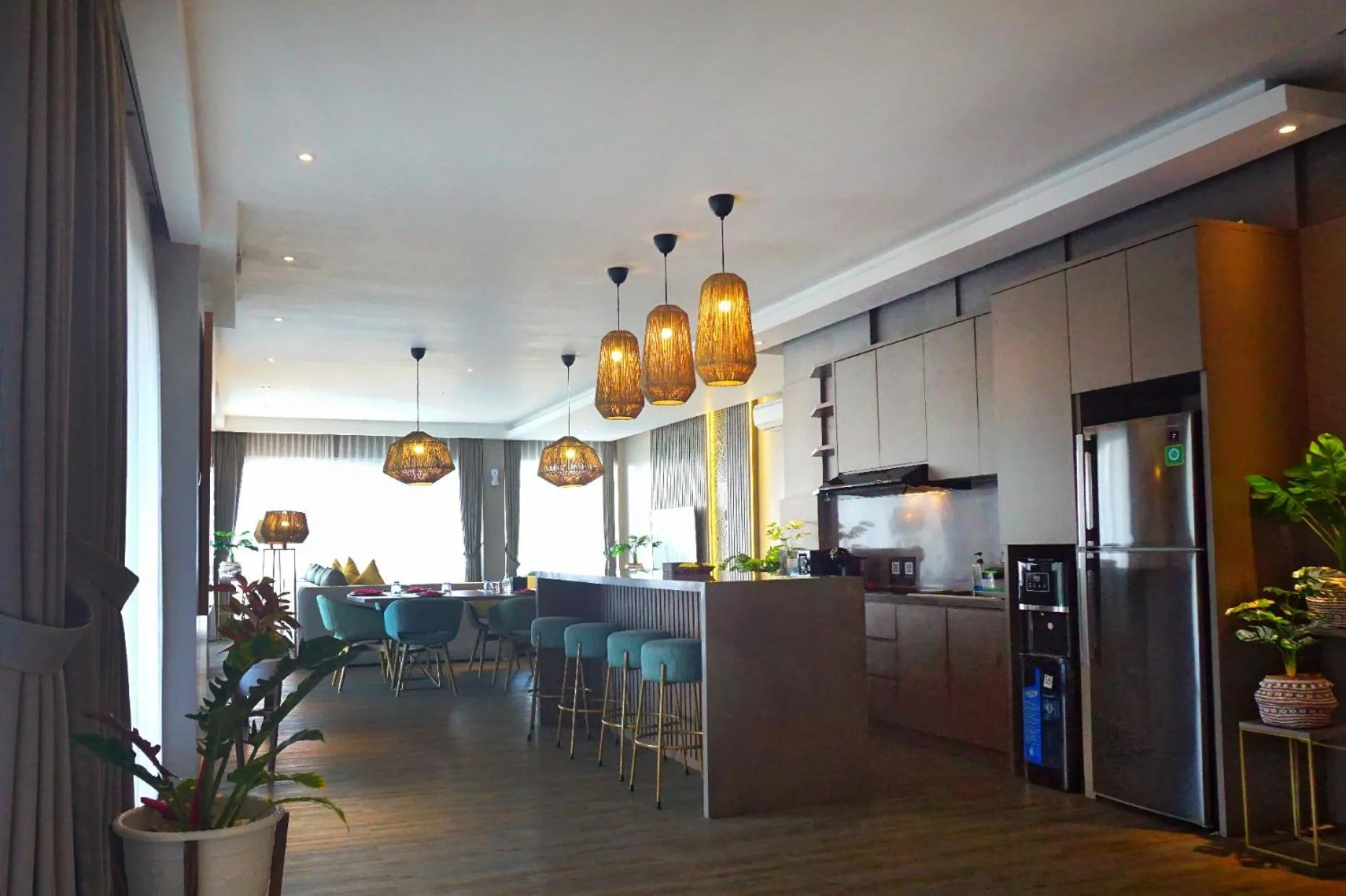 Kitchen or kitchenette in The Balcone Suites & Resort