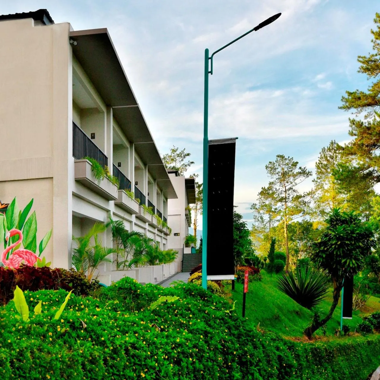 Property building in The Balcone Suites & Resort