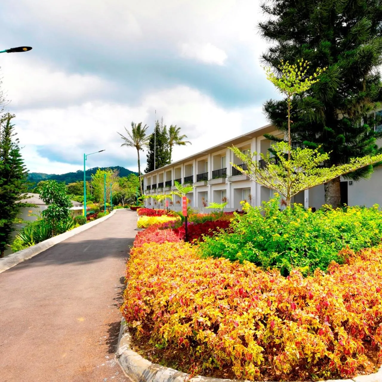 Property building in The Balcone Suites & Resort