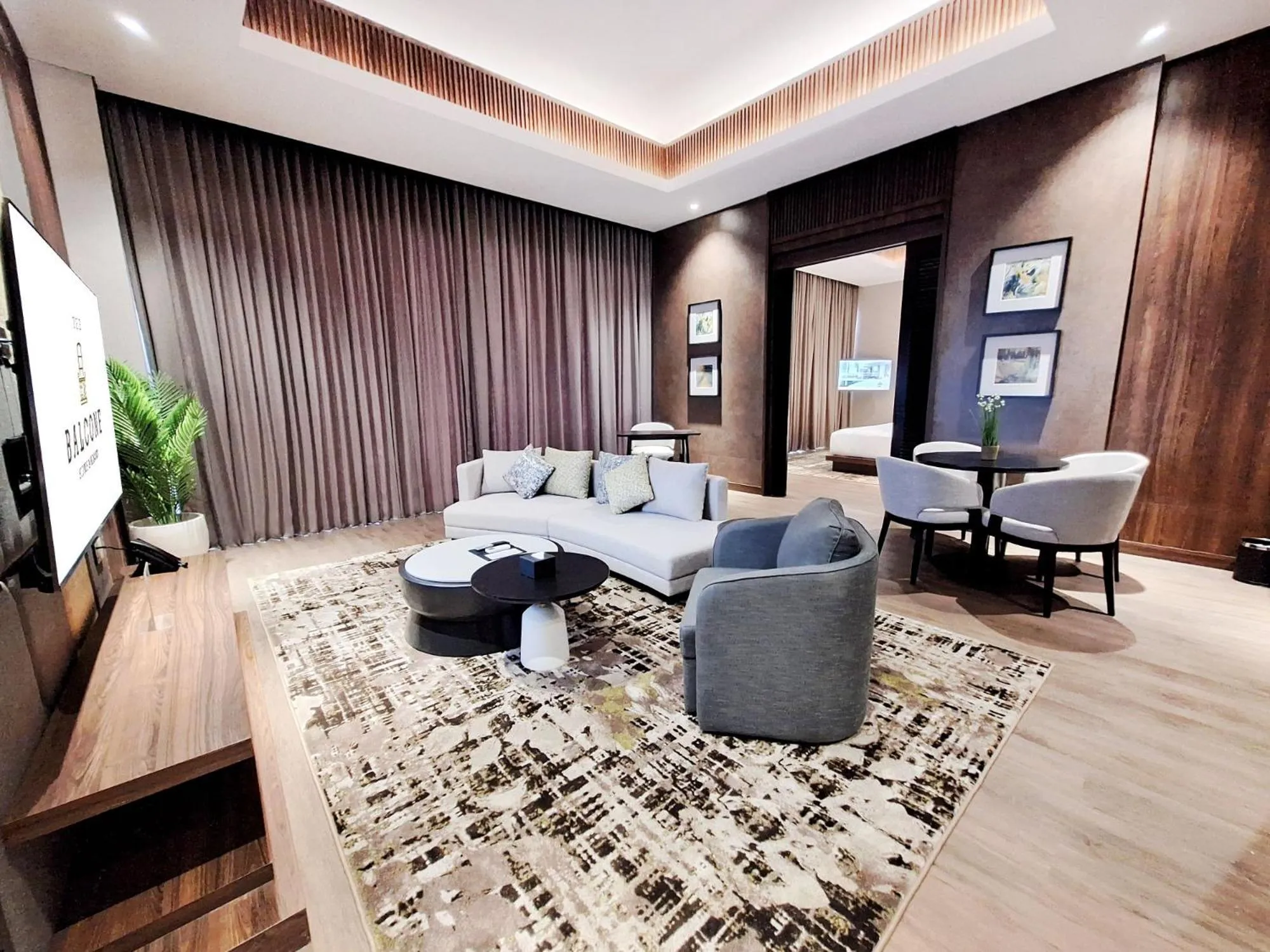 Seating area in The Balcone Suites & Resort