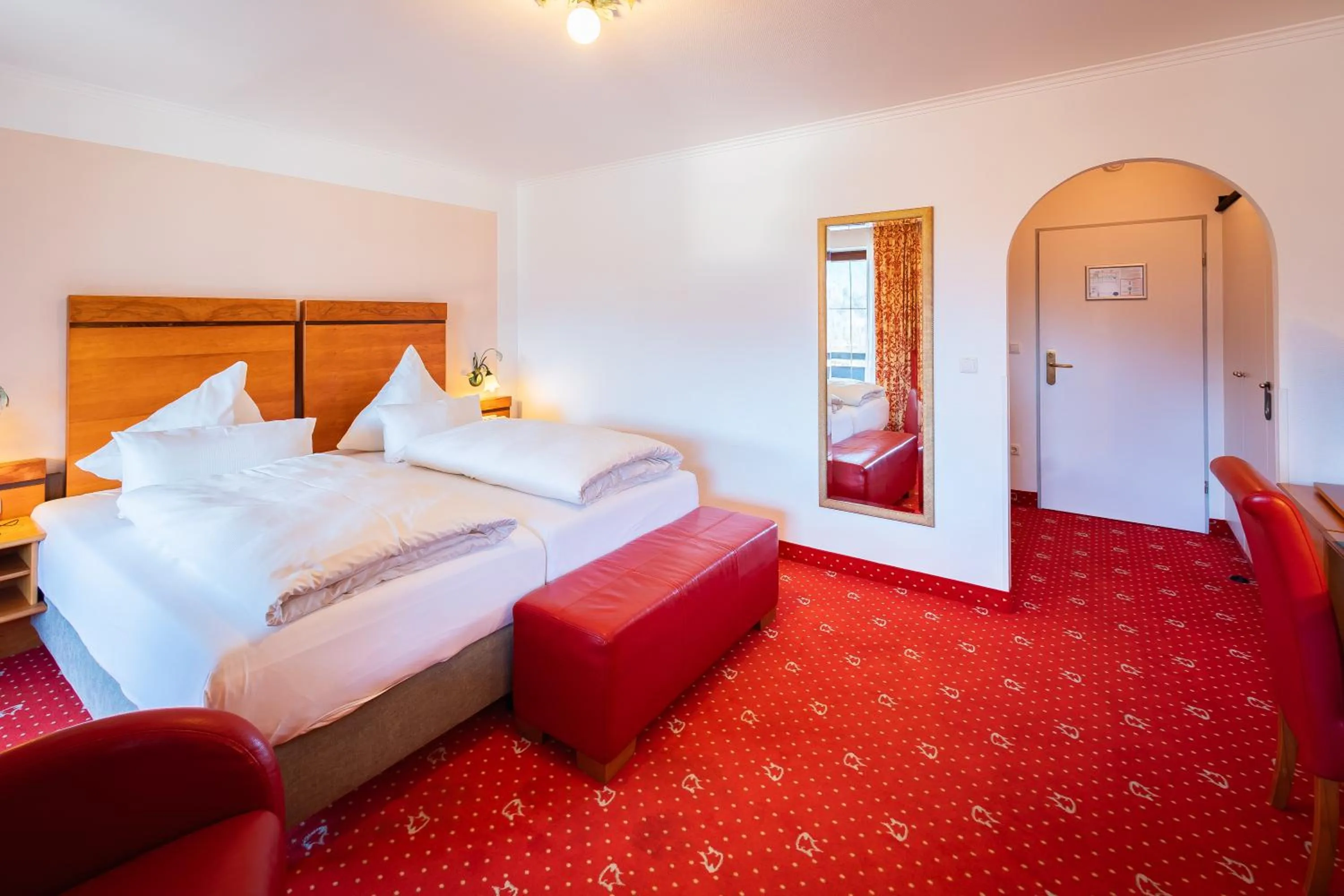 Bed in Alpenhotel Kronprinz