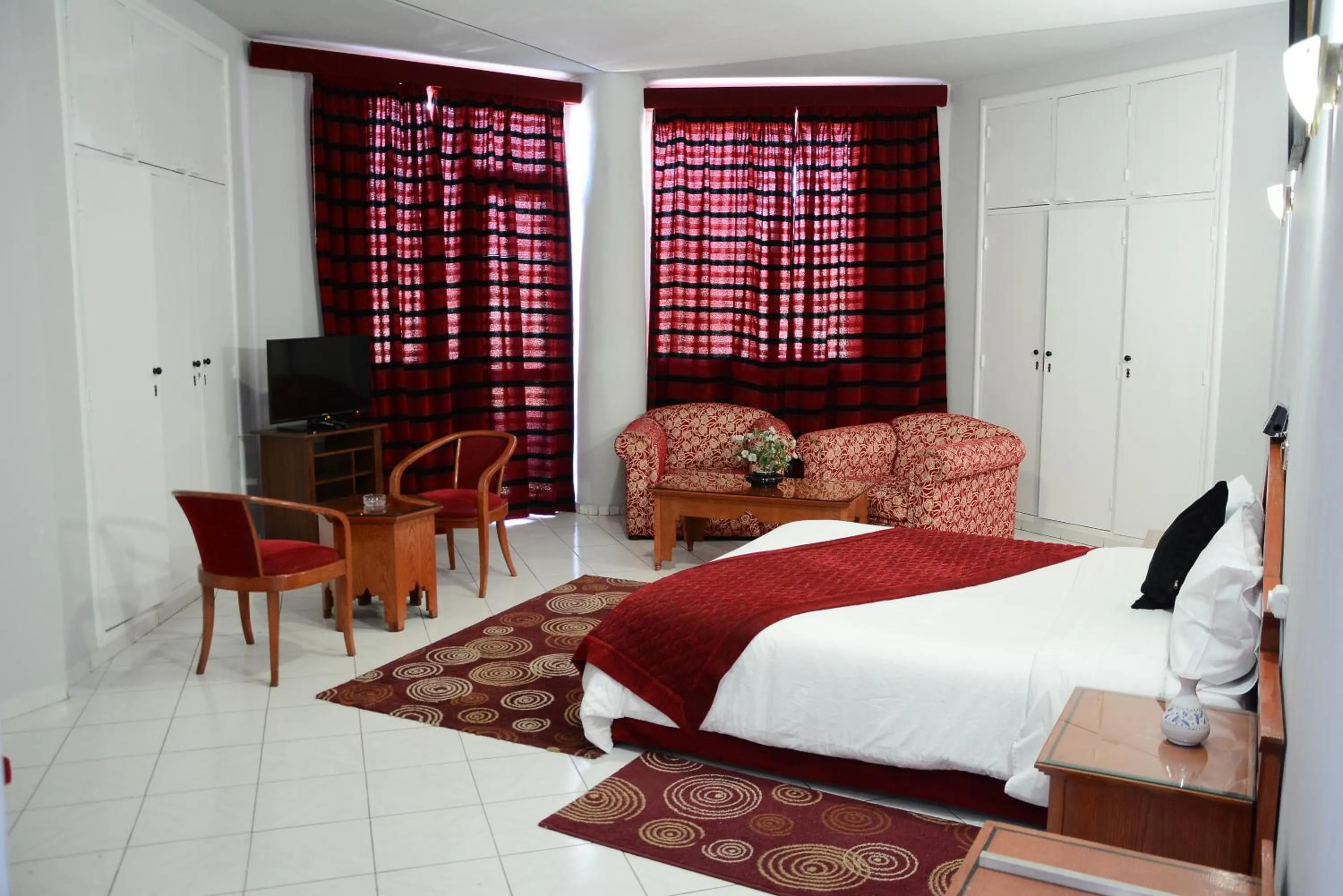 Bed in Hotel Bouregreg