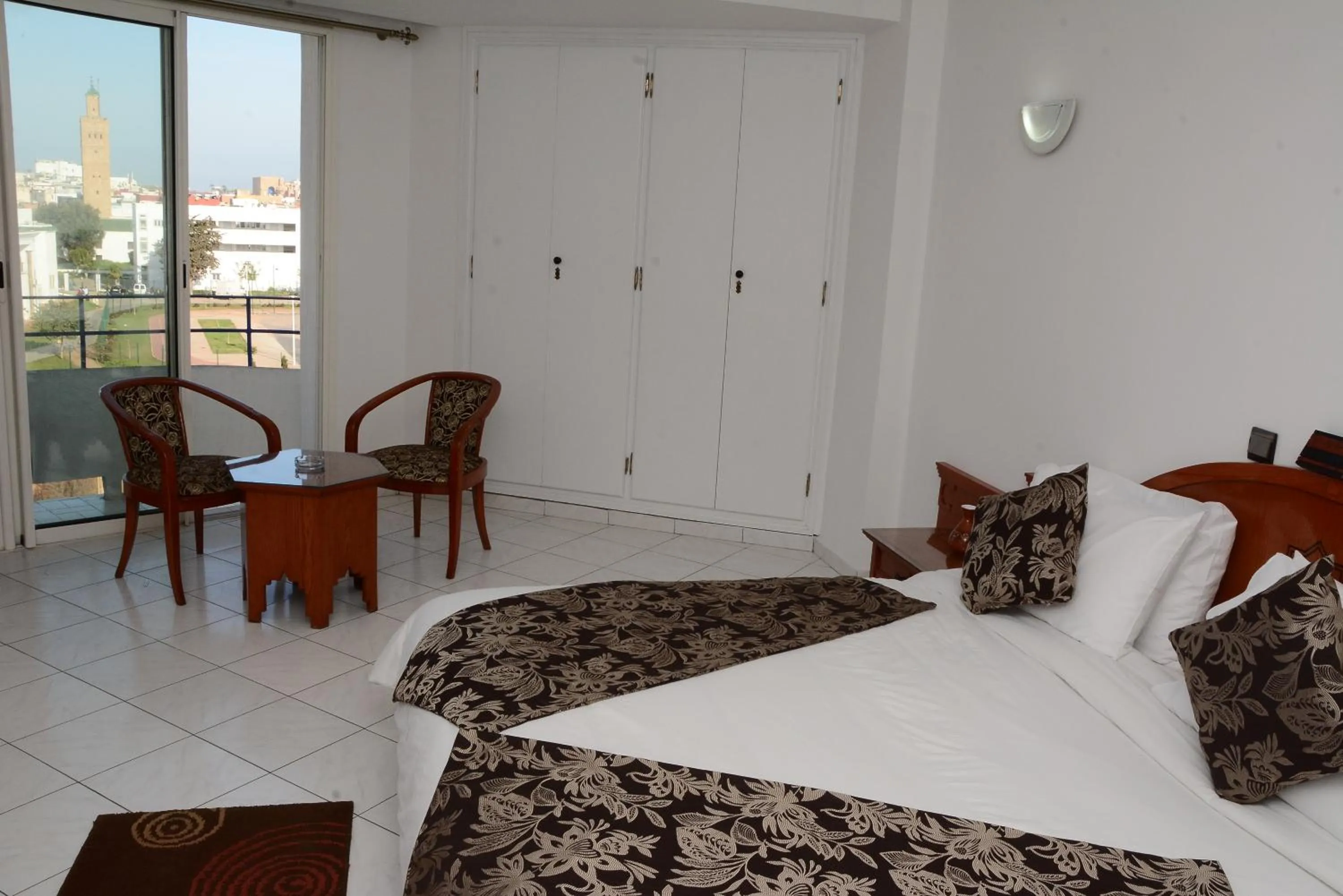 Bed in Hotel Bouregreg