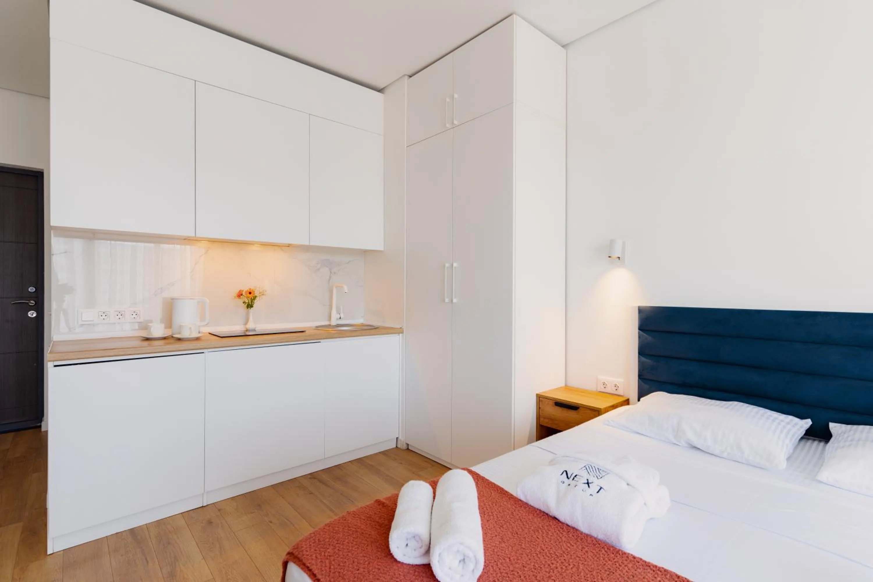 Bed in Next Orange Aparthotel OFFICIAL