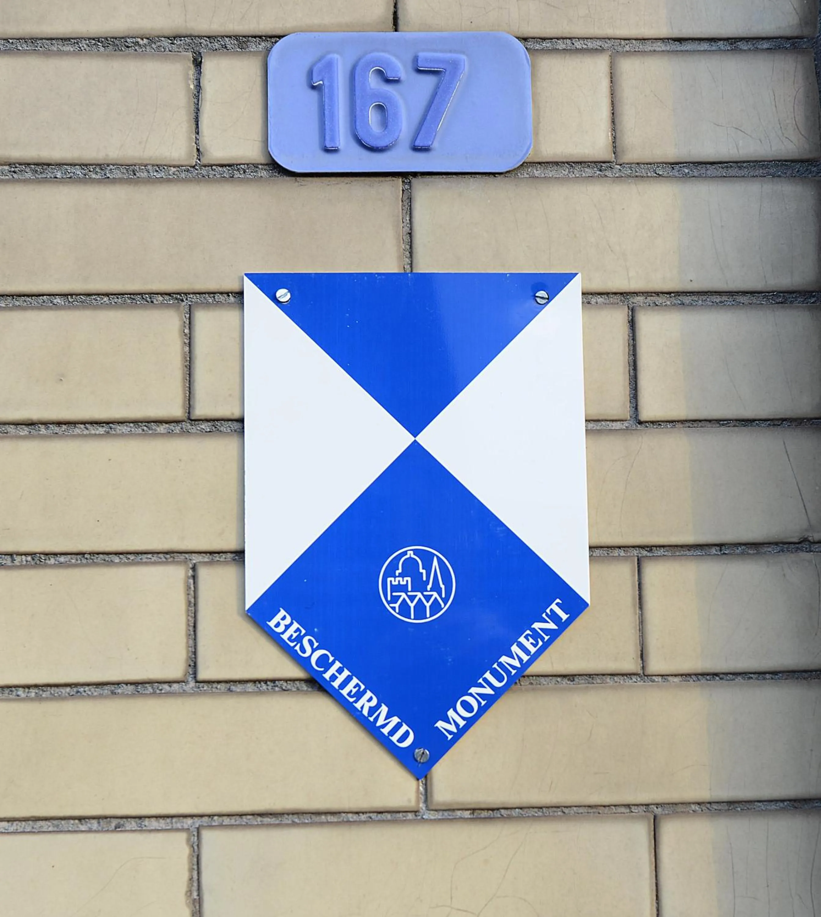 Decorative detail in B&B Villa Chantecler