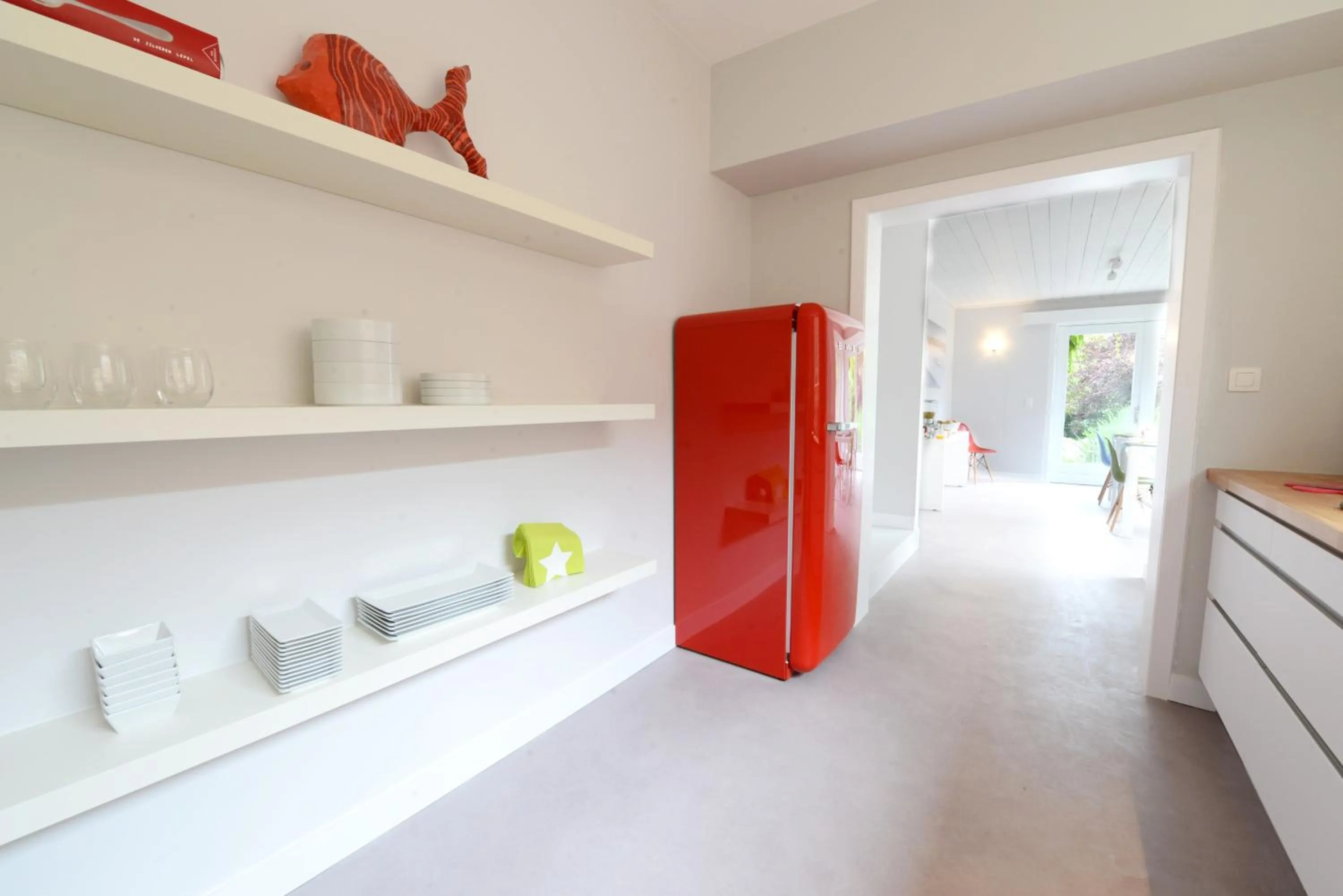 Kitchen or kitchenette in B&B Villa Chantecler