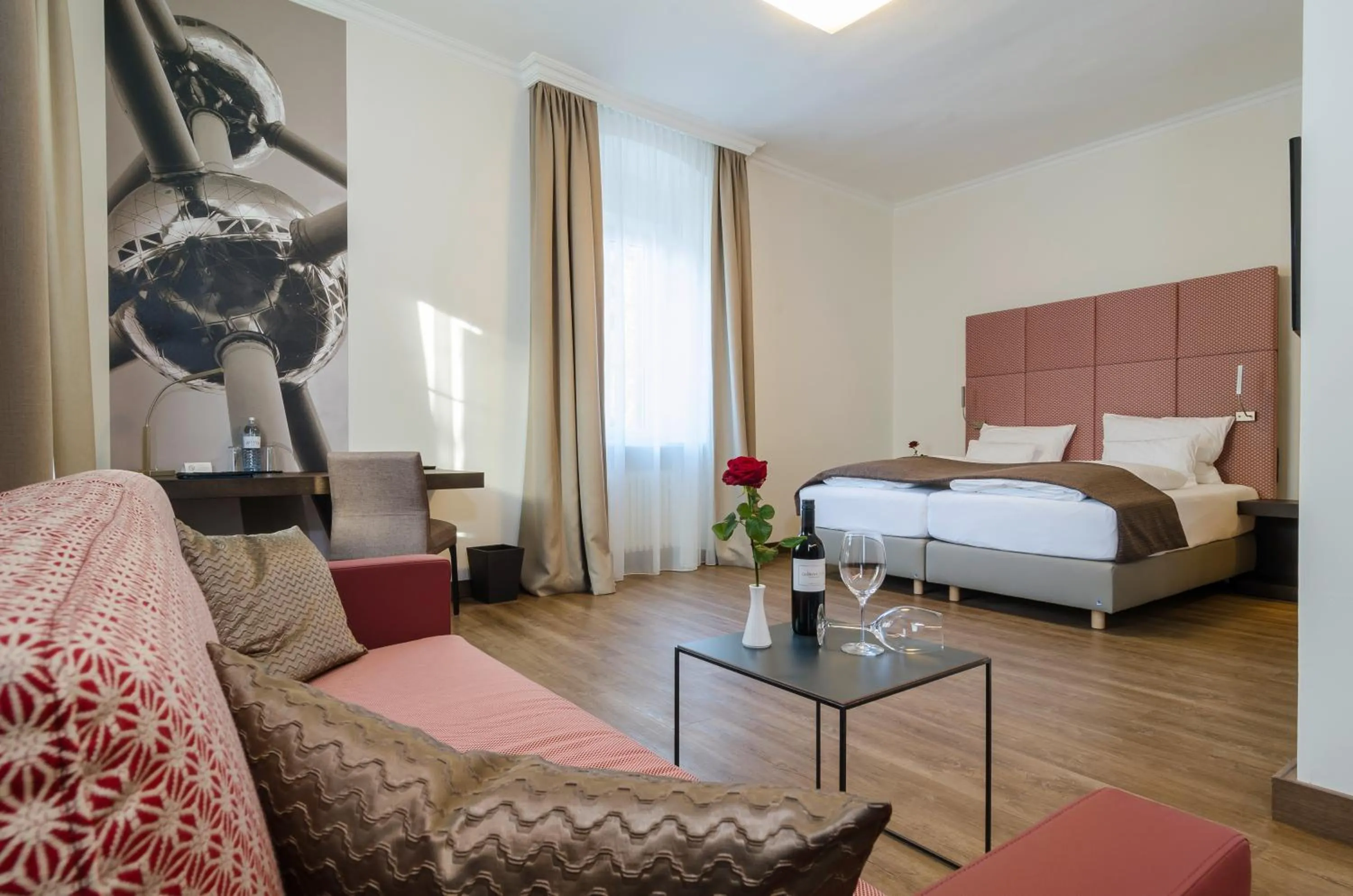 Bed in Gasthof Goldener Fisch