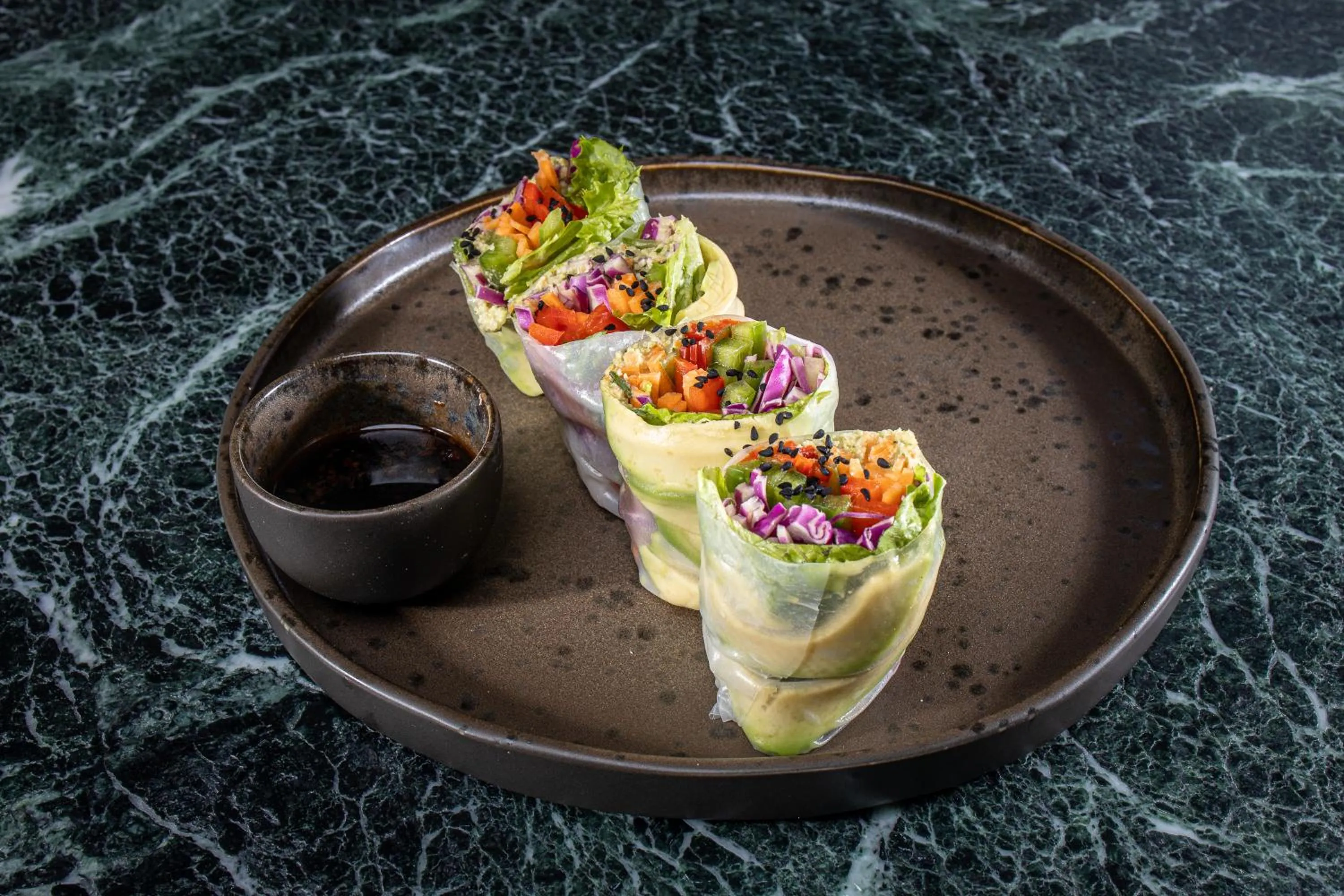 Restaurant/places to eat in Koukoumi Vegan Boutique Hotel