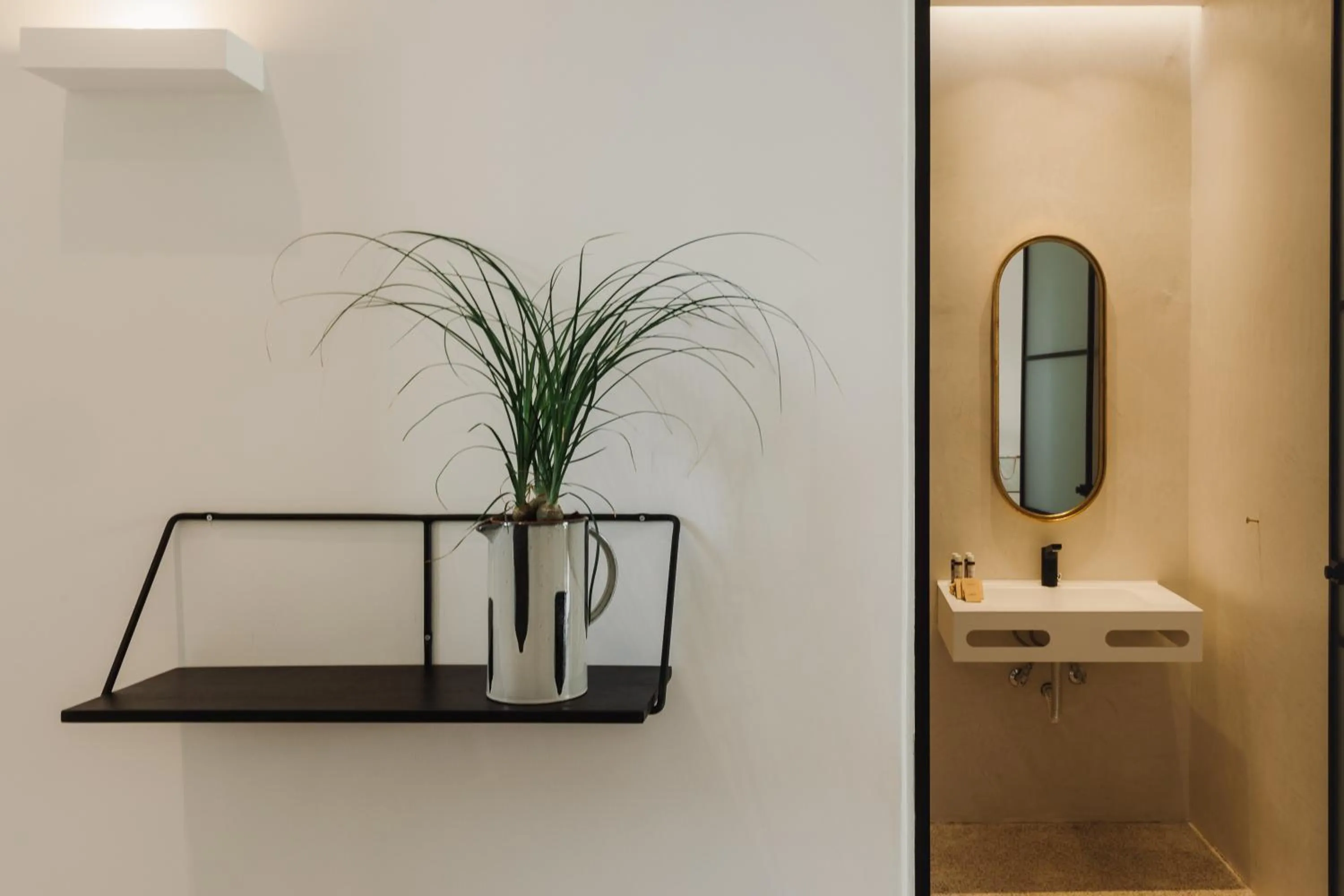 Decorative detail in Koukoumi Vegan Boutique Hotel