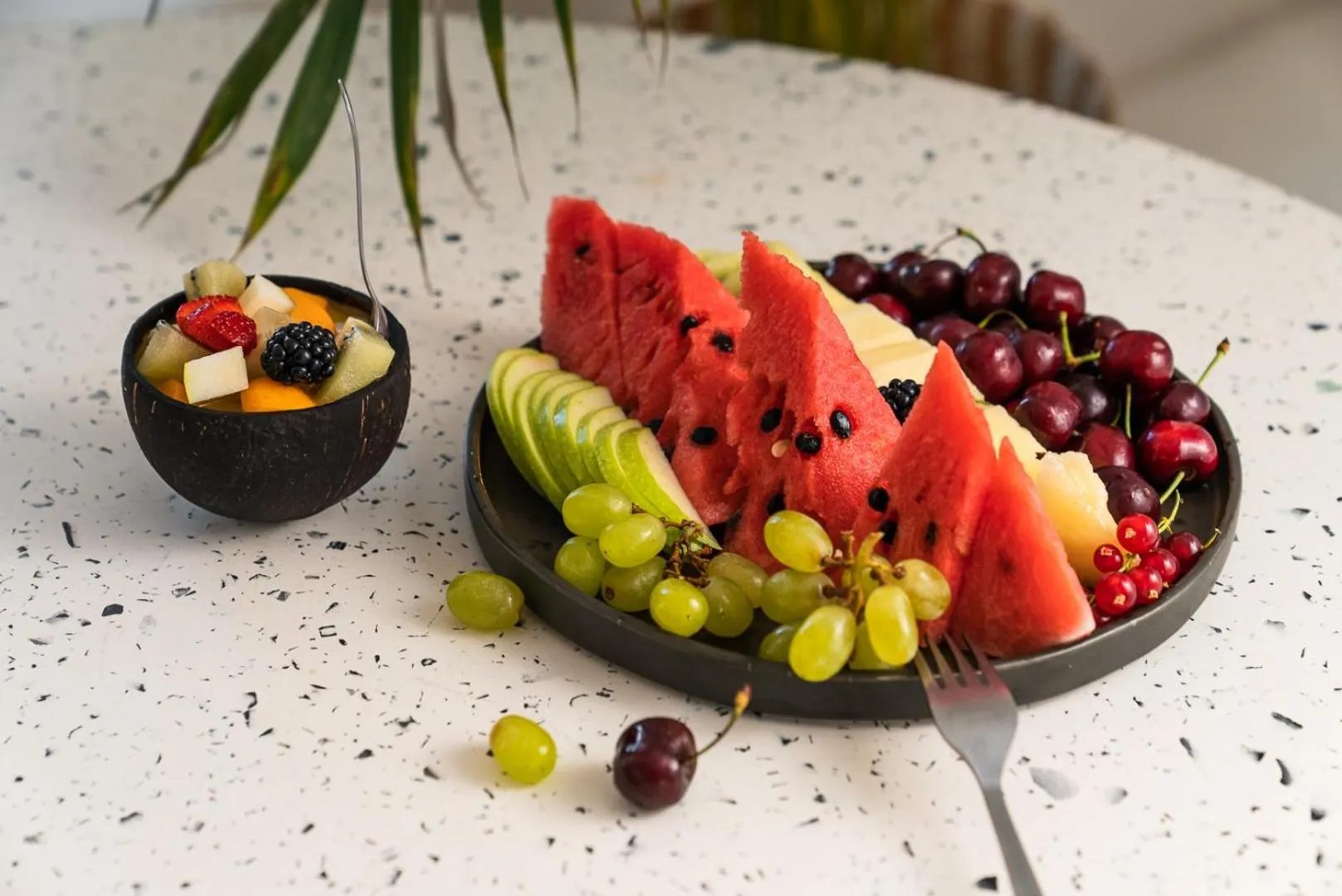 Restaurant/places to eat in Koukoumi Vegan Boutique Hotel