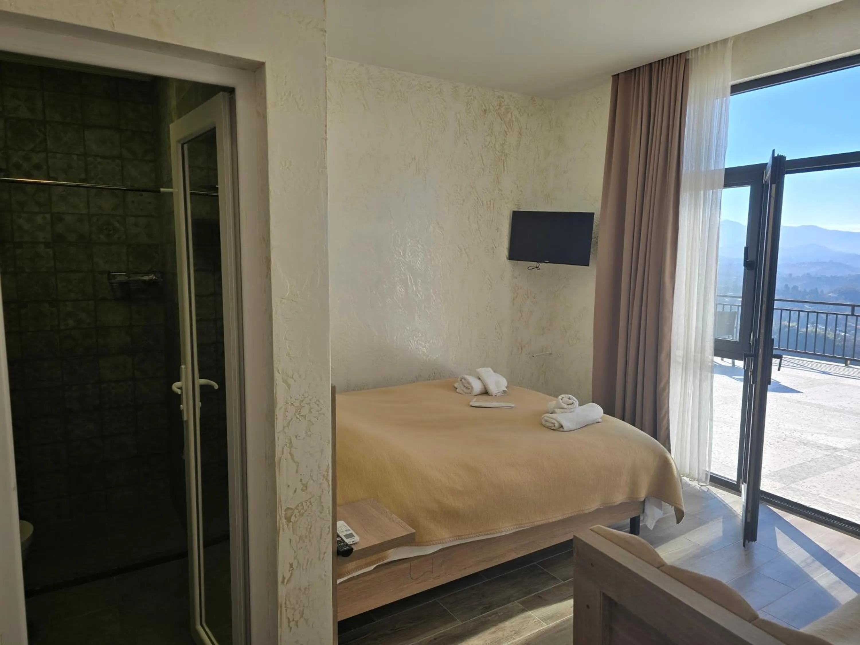 Bed in Green Cape Tower