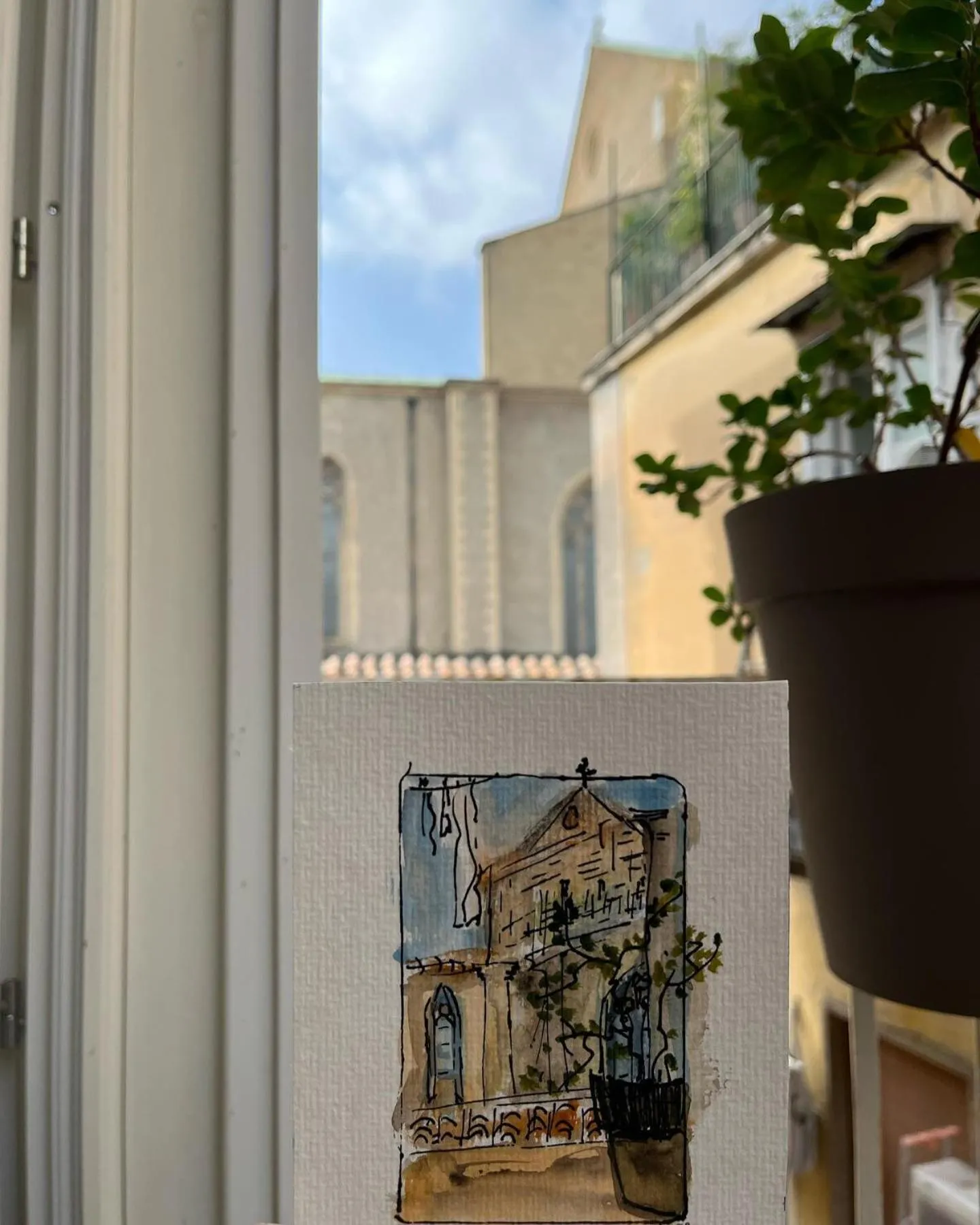 Balcony/Terrace in Santa Chiara Inn