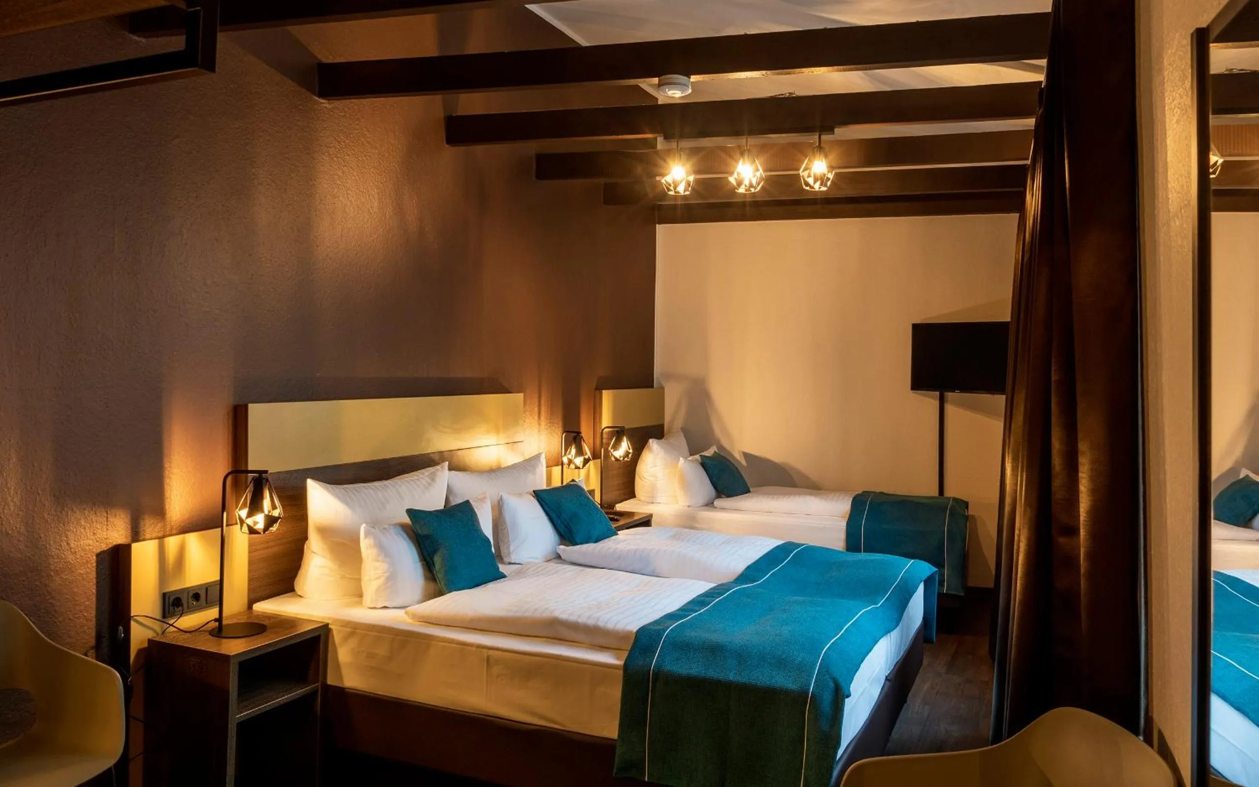 Bed in Trip Inn Hotel Sachsenhausen