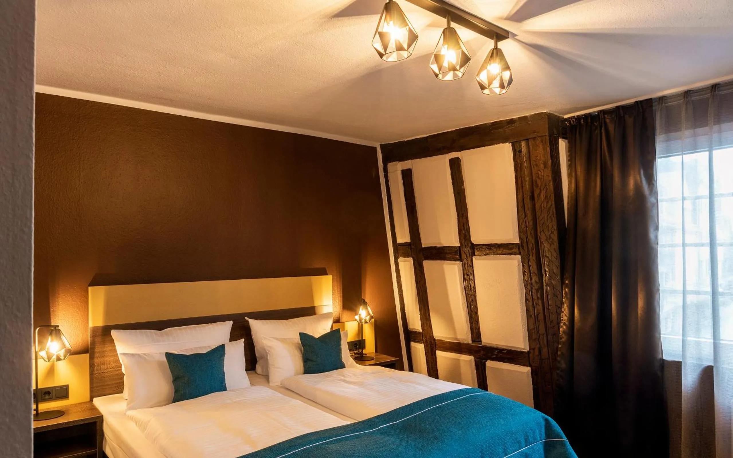 Bed in Trip Inn Hotel Sachsenhausen