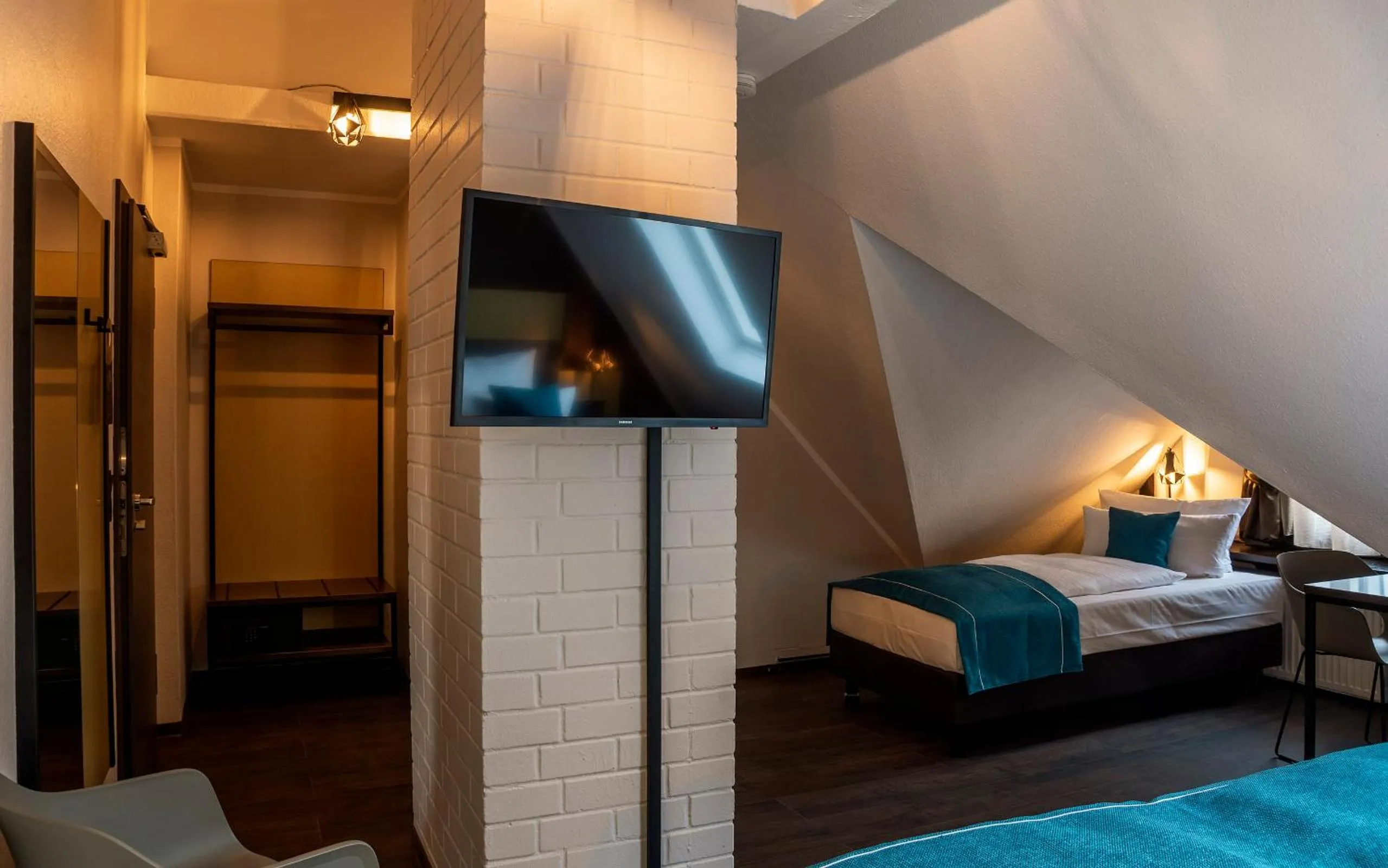 Bed in Trip Inn Hotel Sachsenhausen