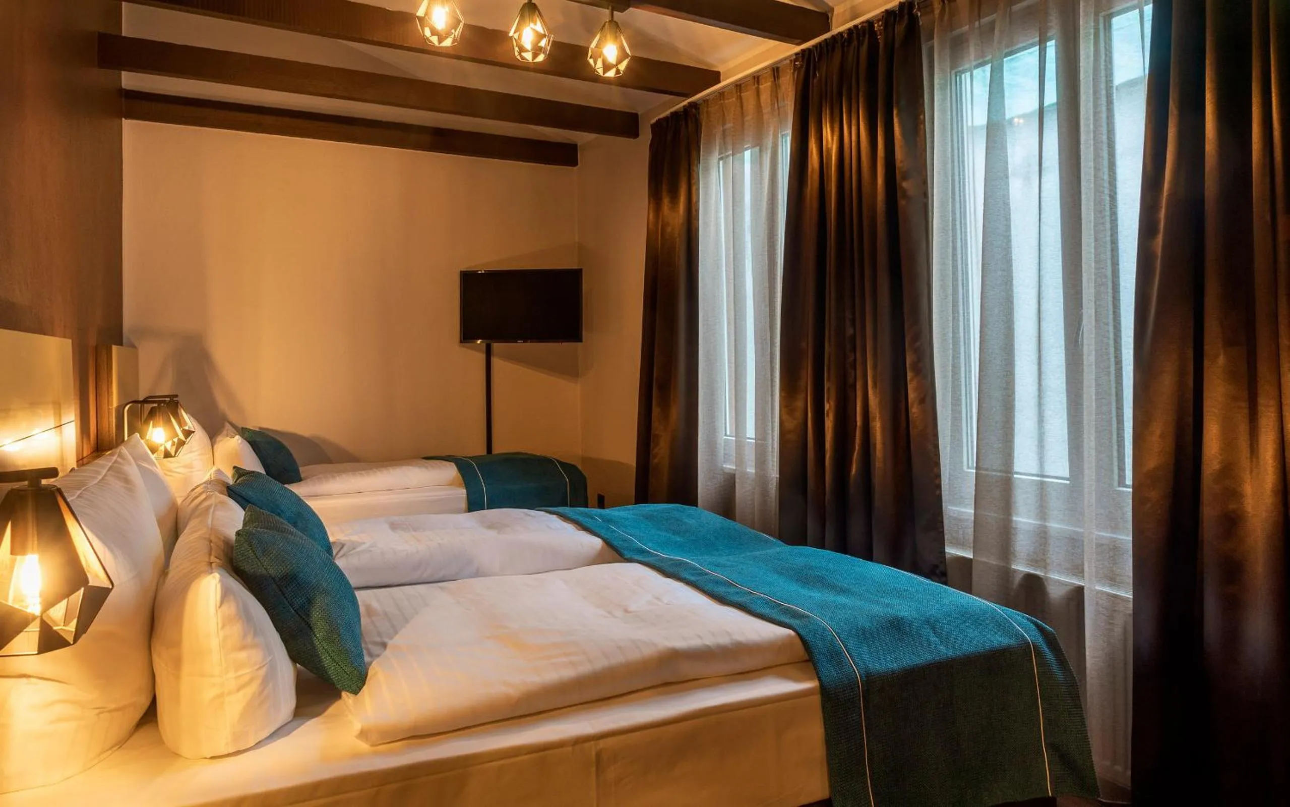 Bed in Trip Inn Hotel Sachsenhausen