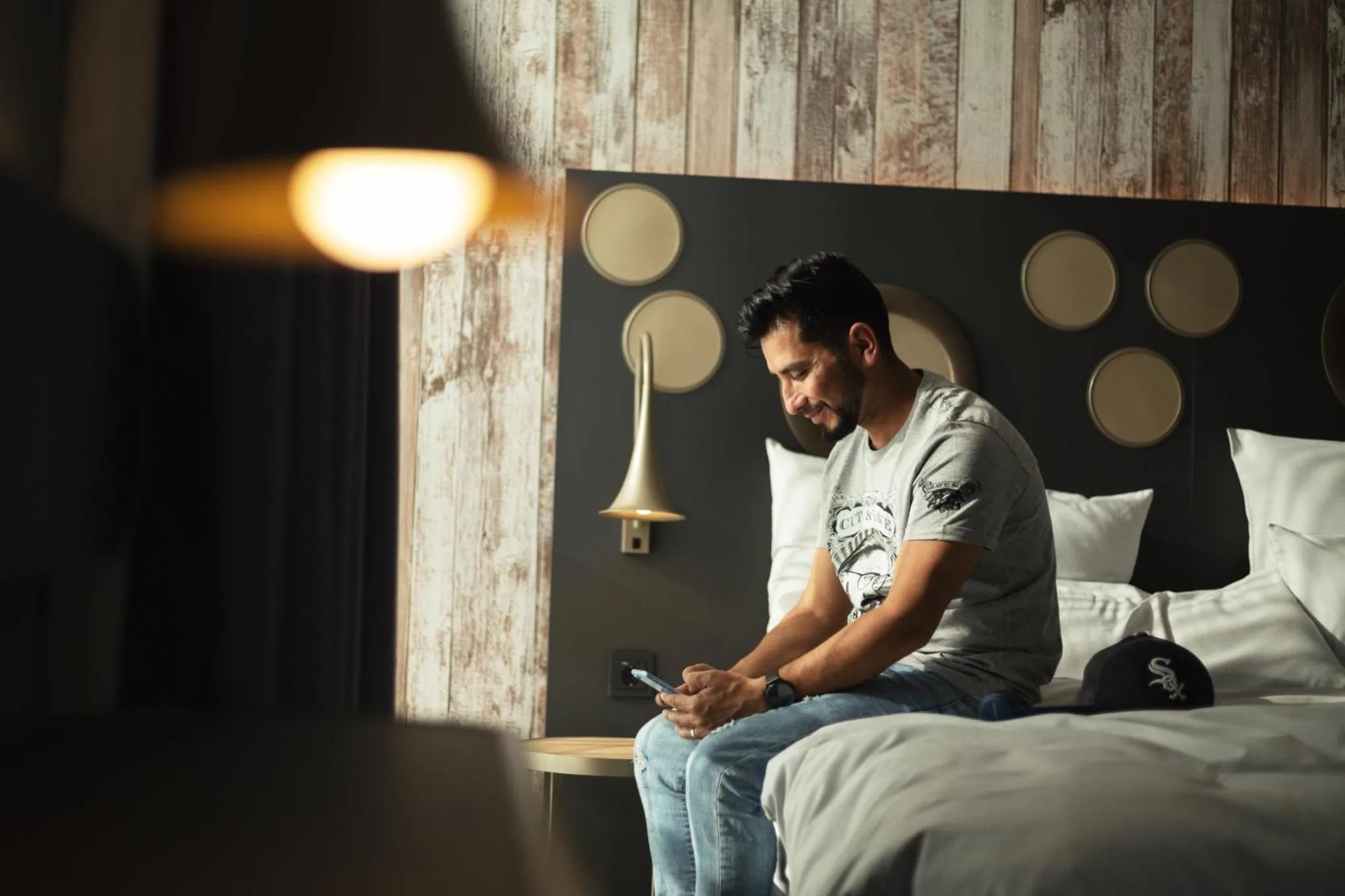 Photo of the whole room, Bed in Holiday Inn - the niu, Brass Munich Olympiapark by IHG