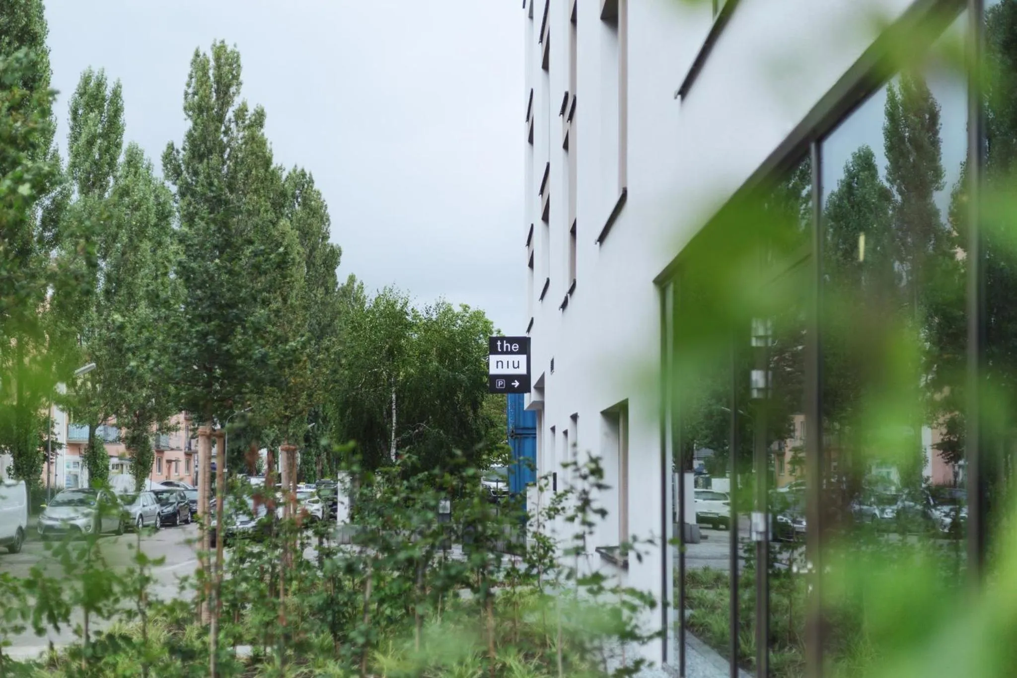 Decorative detail in Holiday Inn - the niu, Brass Munich Olympiapark by IHG