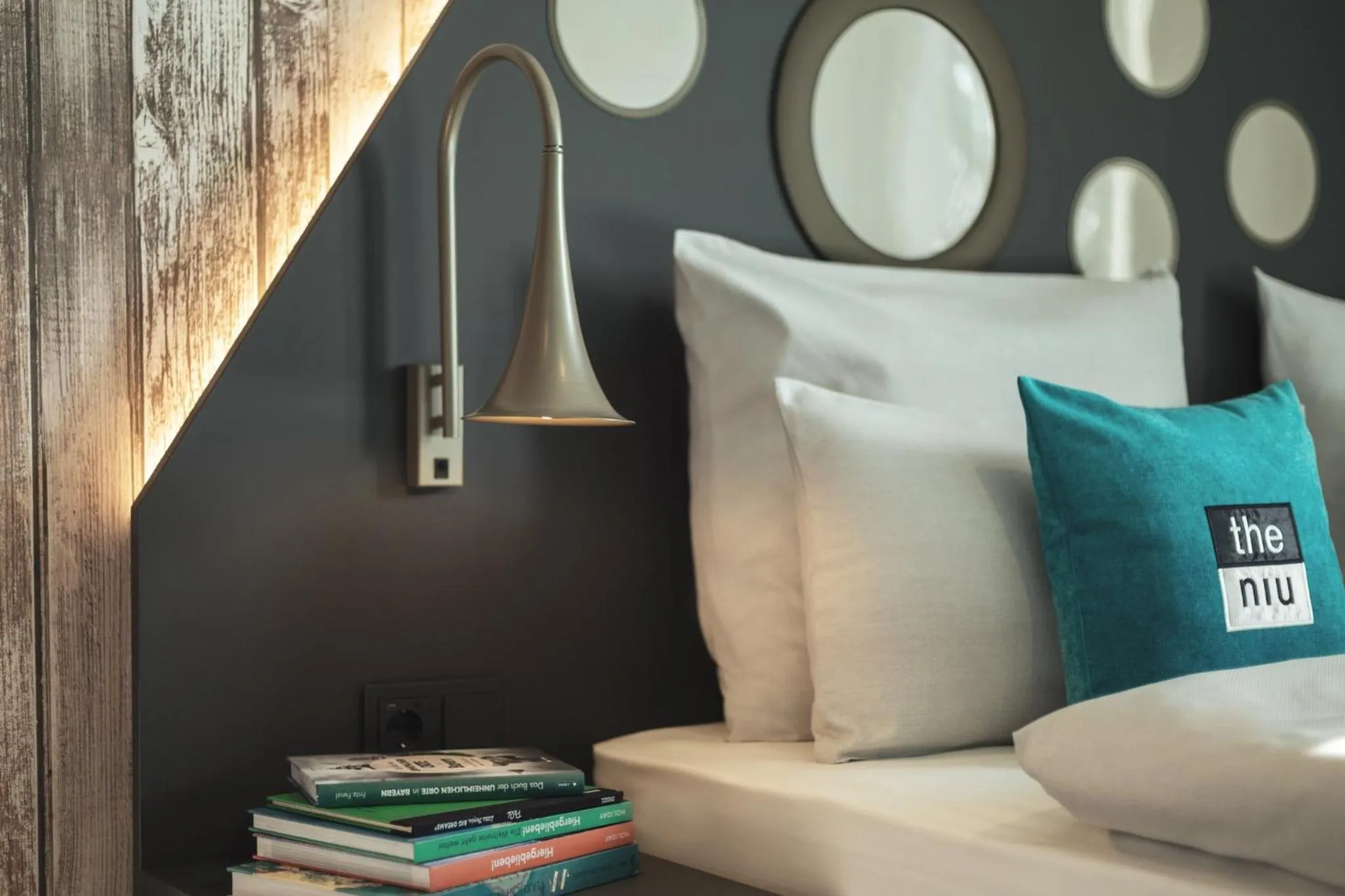 Photo of the whole room, Bed in Holiday Inn - the niu, Brass Munich Olympiapark by IHG