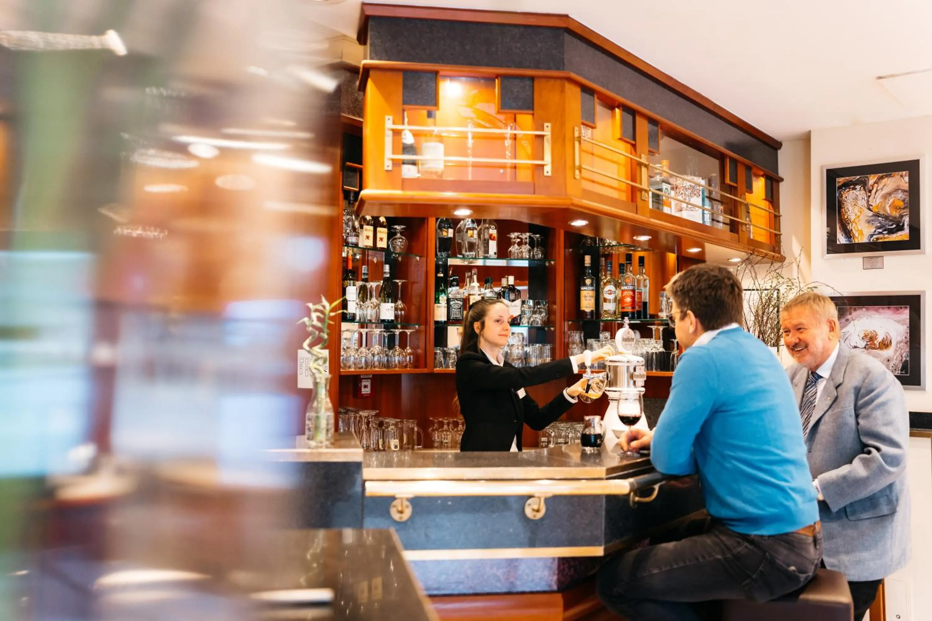 Lounge or bar in City Park Hotel