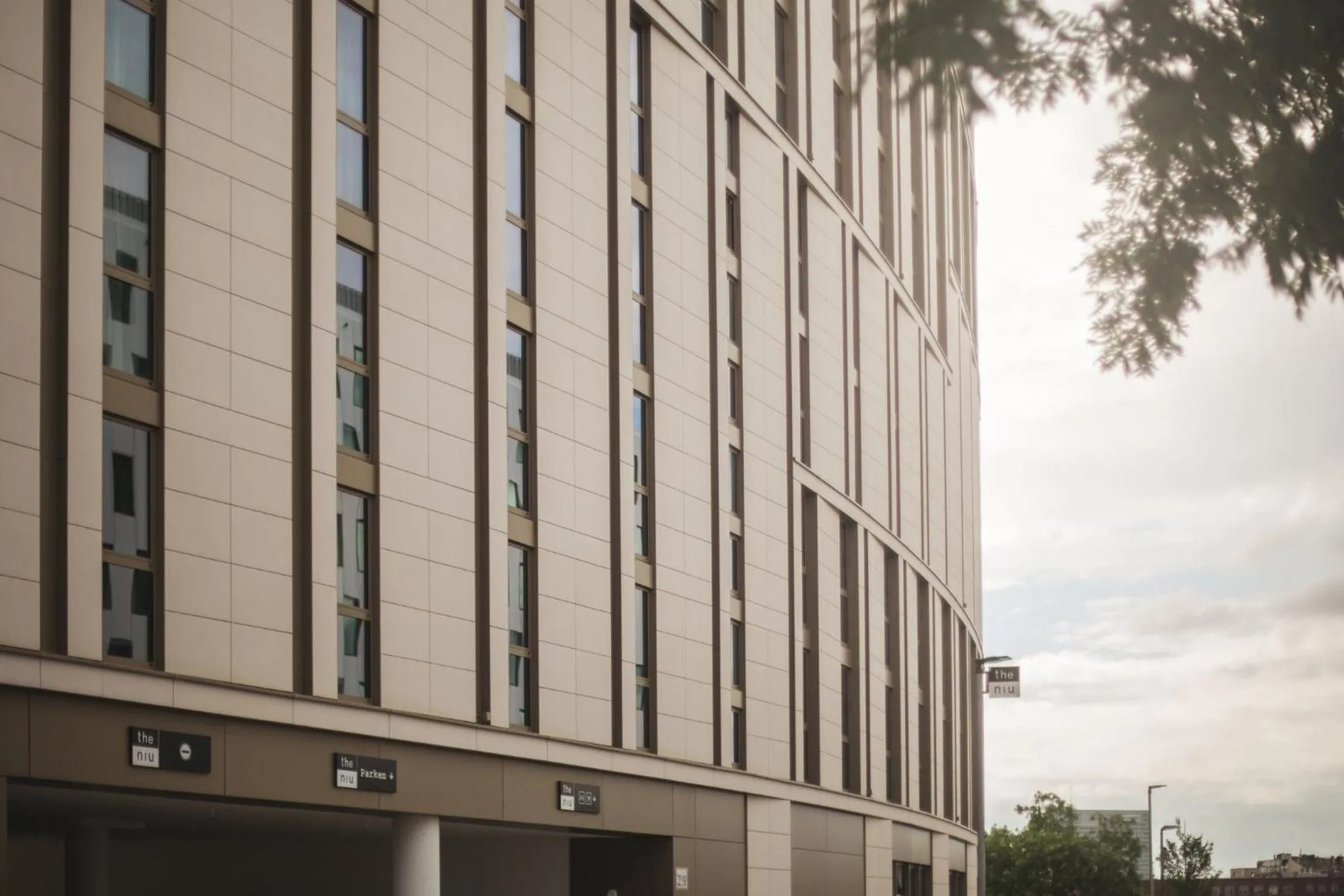 Decorative detail in Holiday Inn - the niu Tab Dusseldorf Main Station by IHG