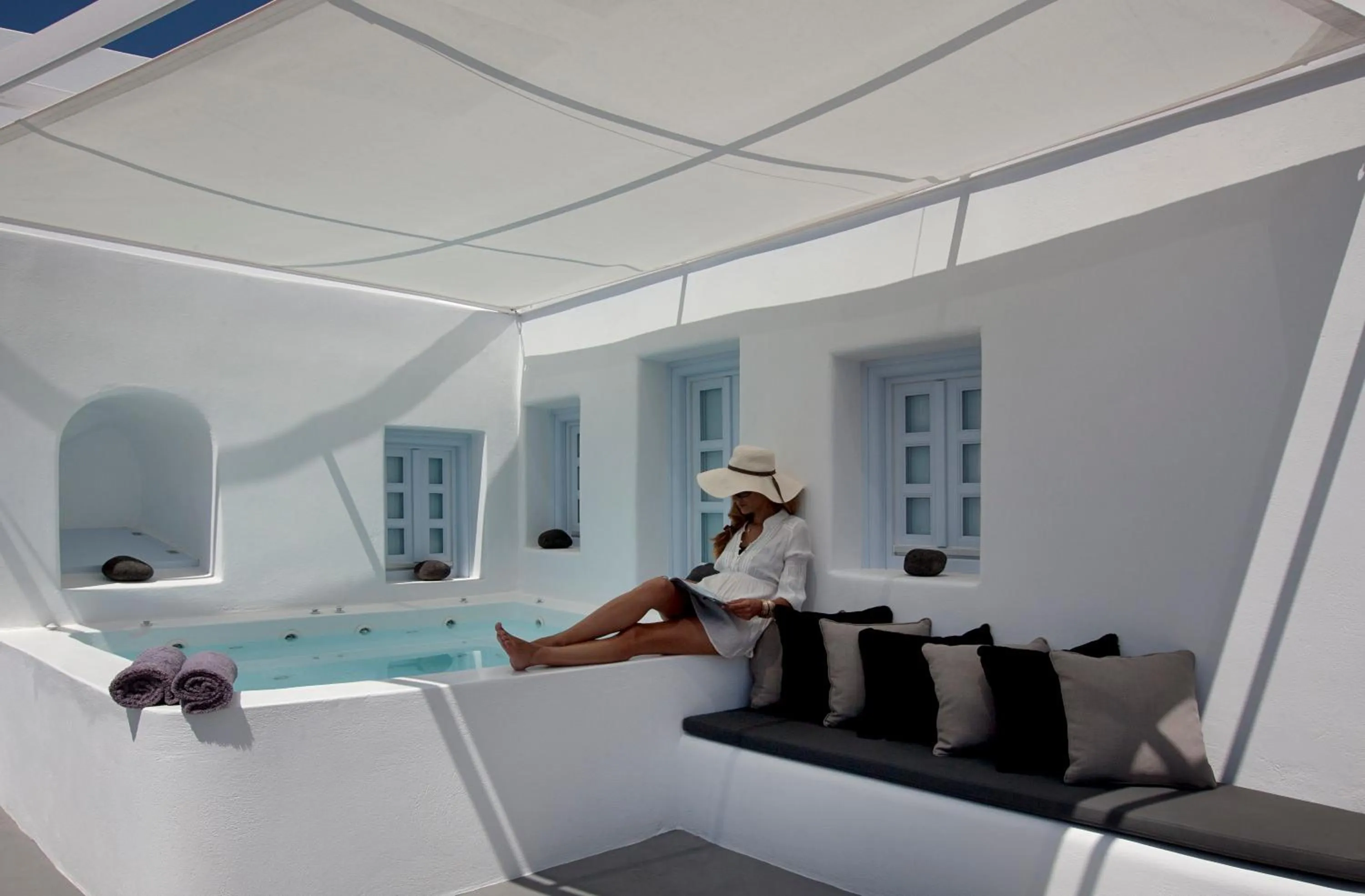 Spa and wellness centre/facilities in Anemolia Villa