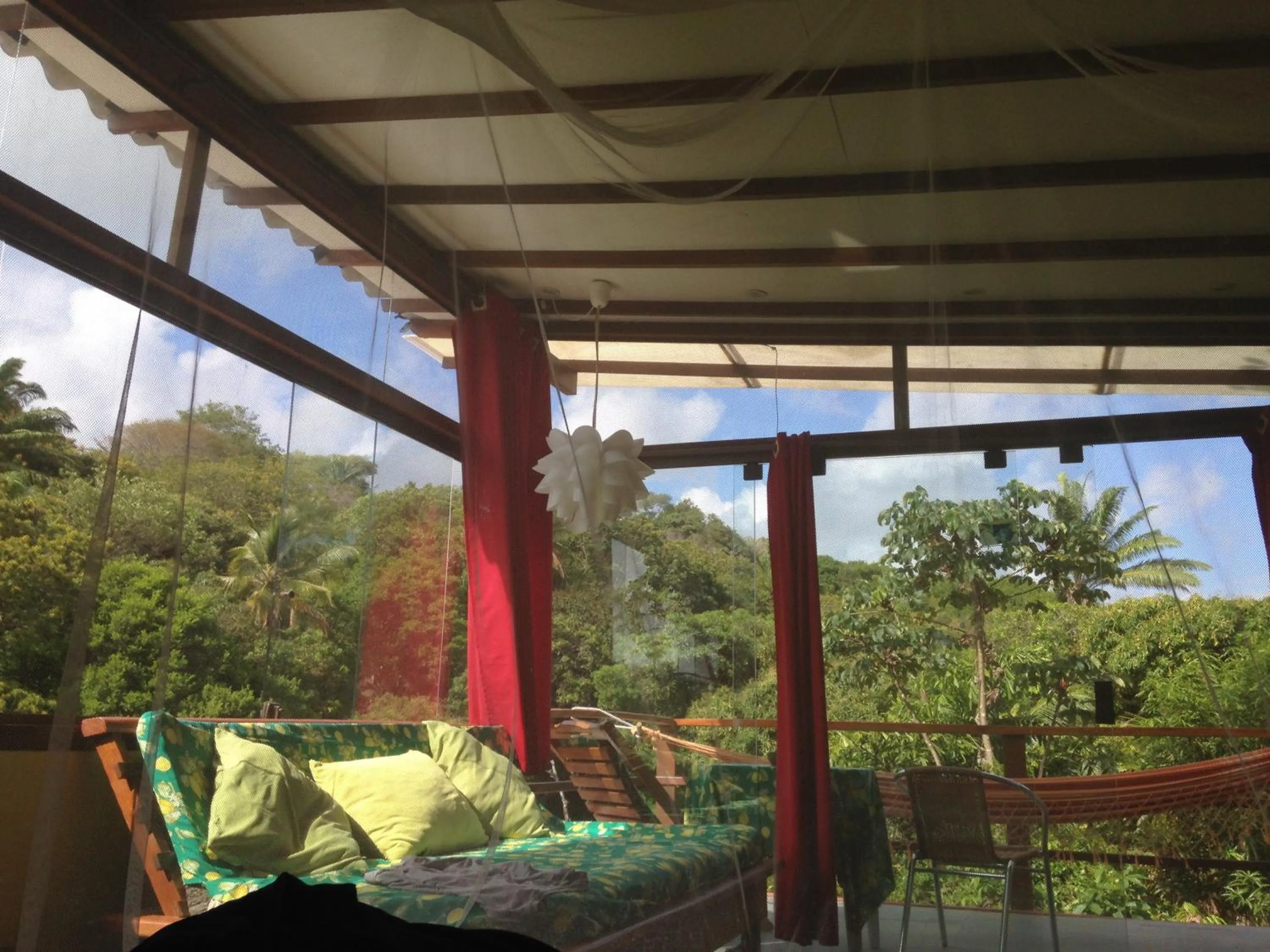 Balcony/Terrace in Pousada Aquarela
