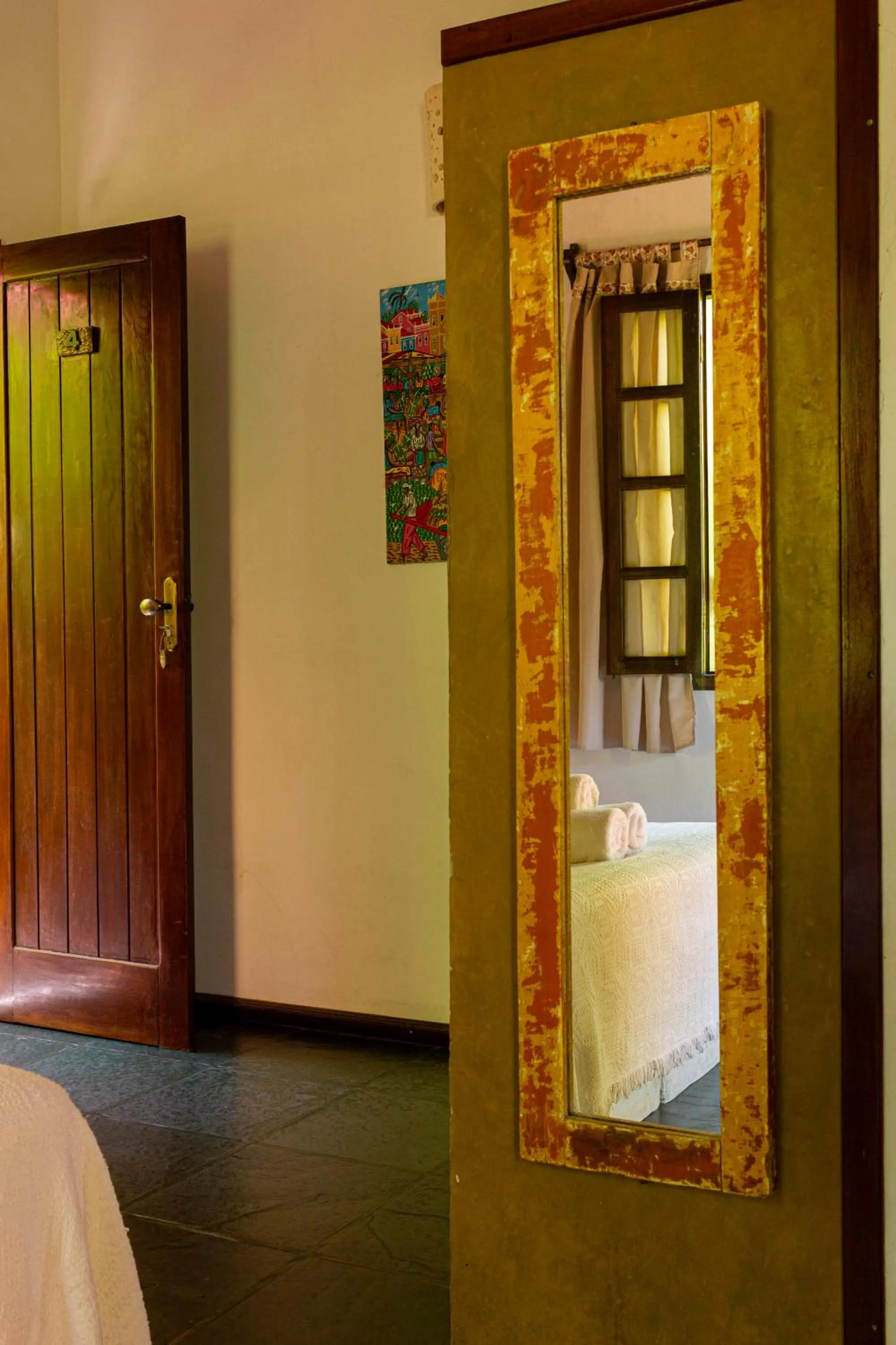 Bedroom, Bed in Pousada Aquarela