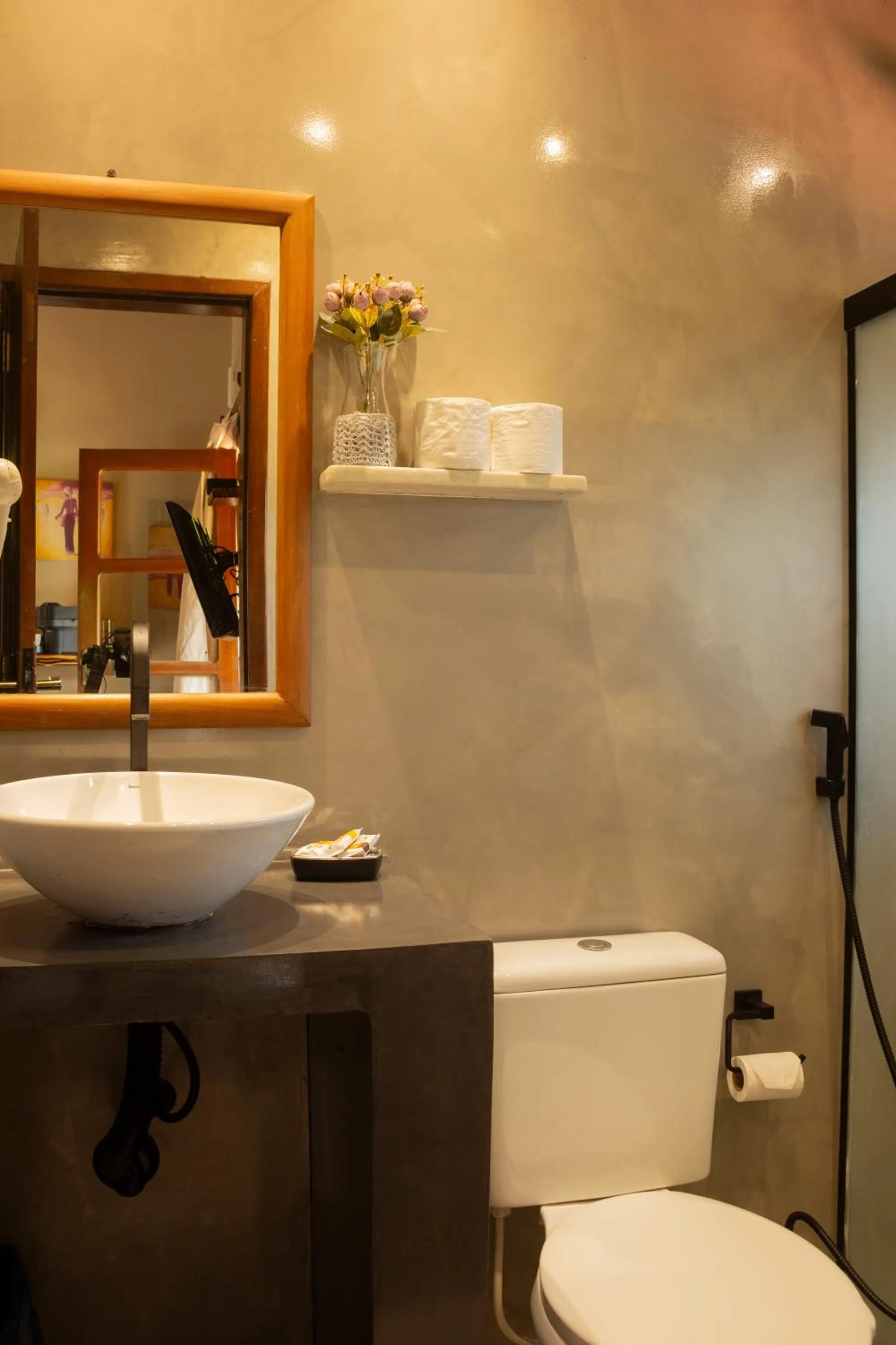 Toilet in Pousada Aquarela