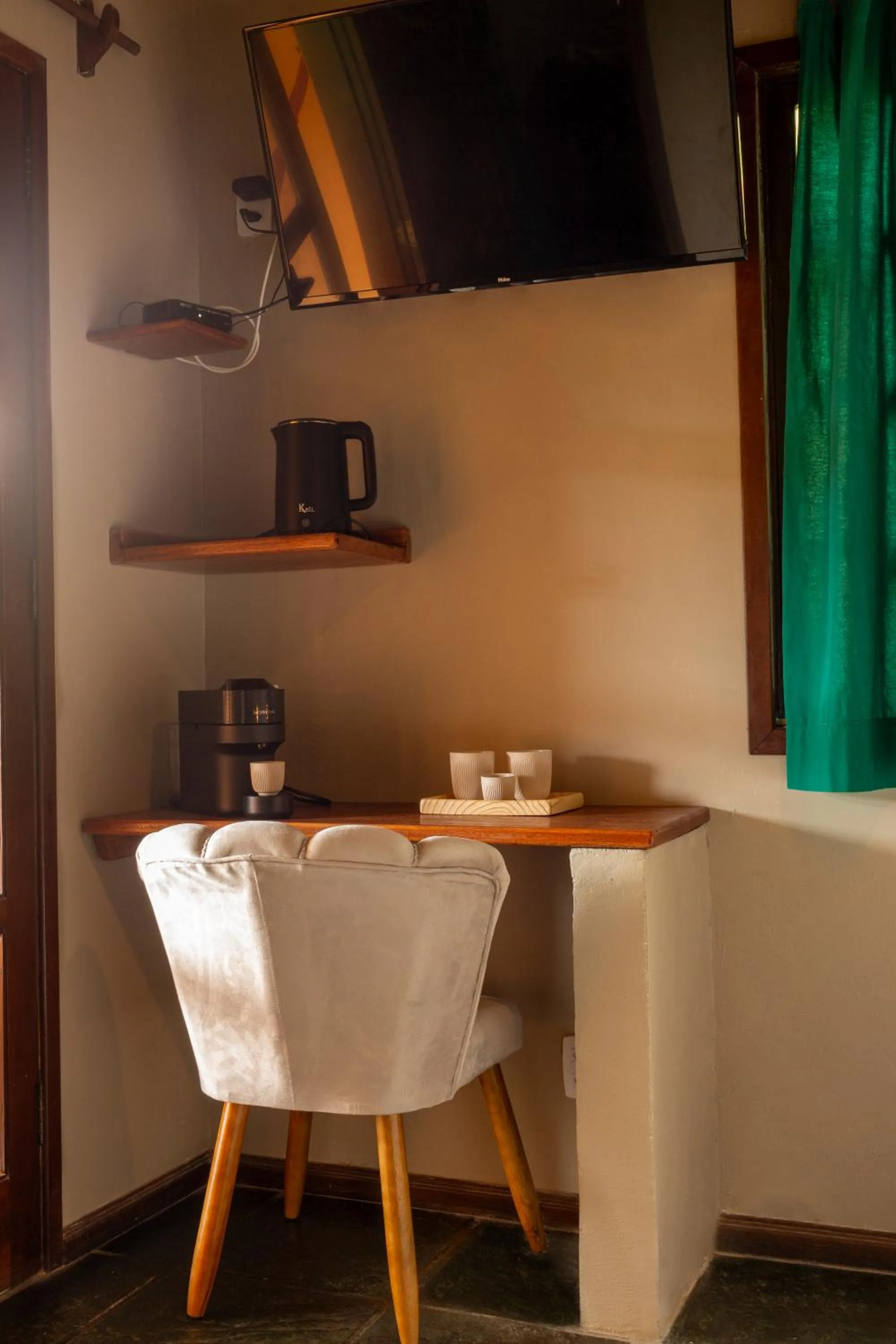 Coffee/tea facilities in Pousada Aquarela